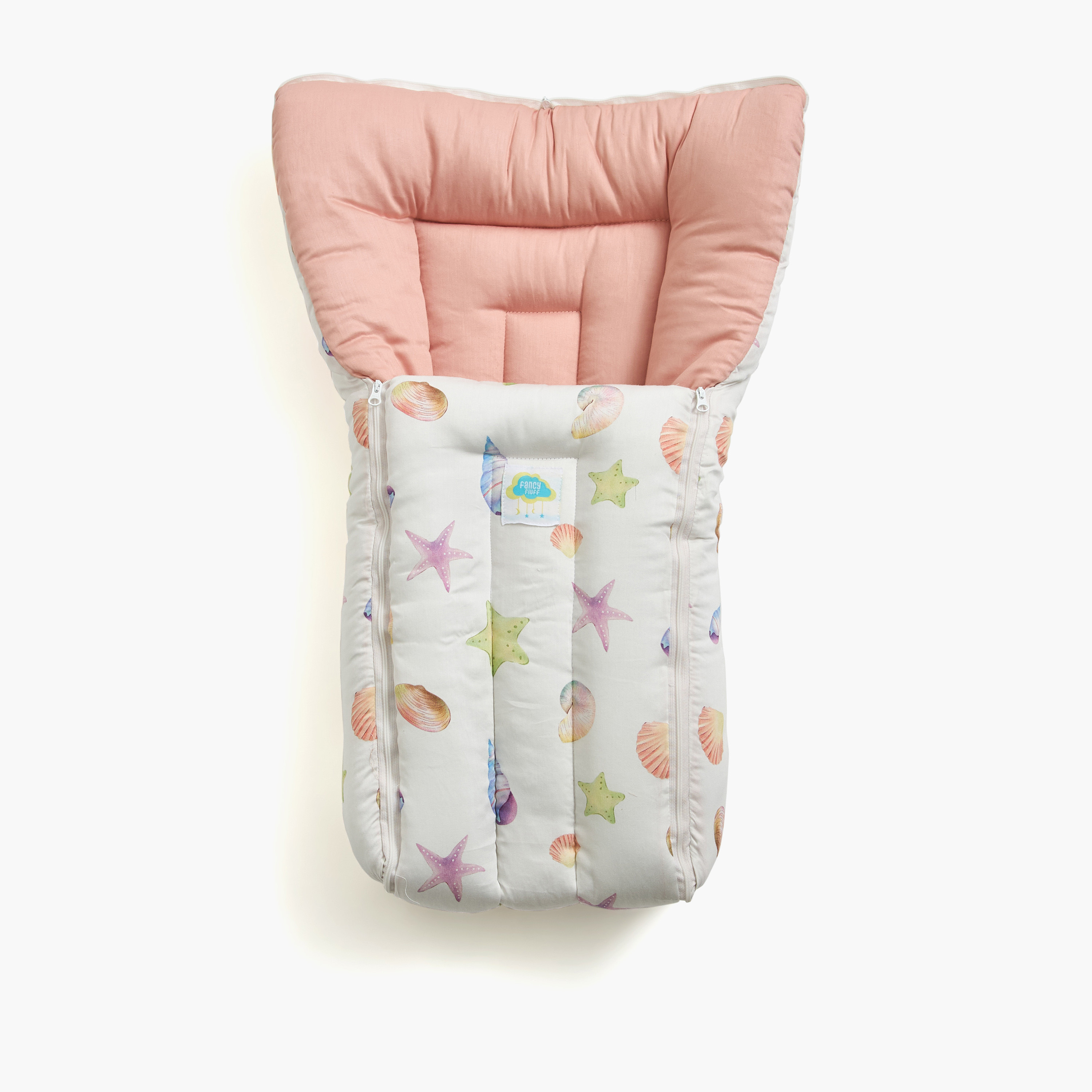 Fancy Fluff Printed Baby Nest - 66x30x22 cm-baby-nursery-blanketsandswaddles-swaddlesandsleepingbags-image-5