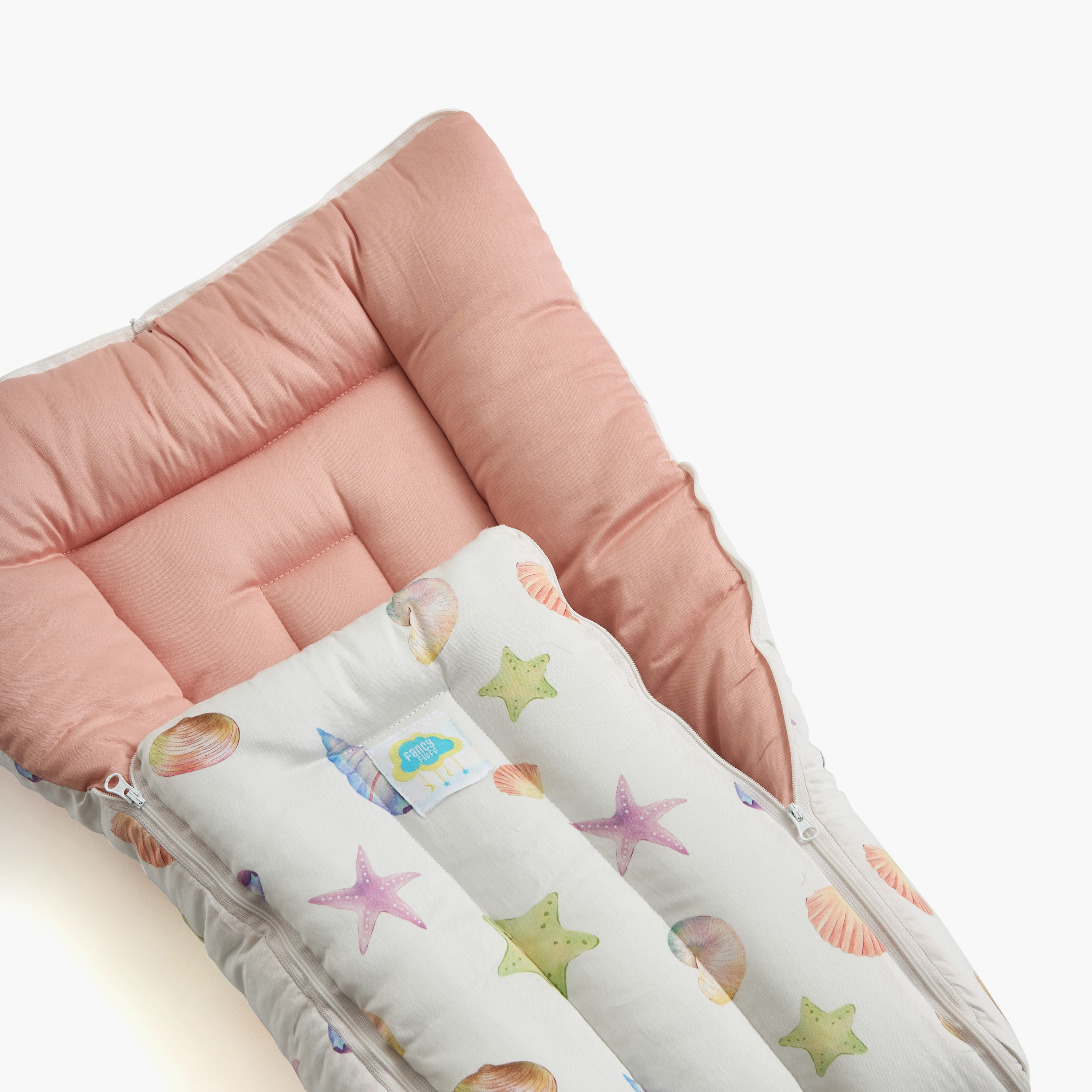 Fancy Fluff Printed Baby Nest - 66x30x22 cm-baby-nursery-blanketsandswaddles-swaddlesandsleepingbags-image-7