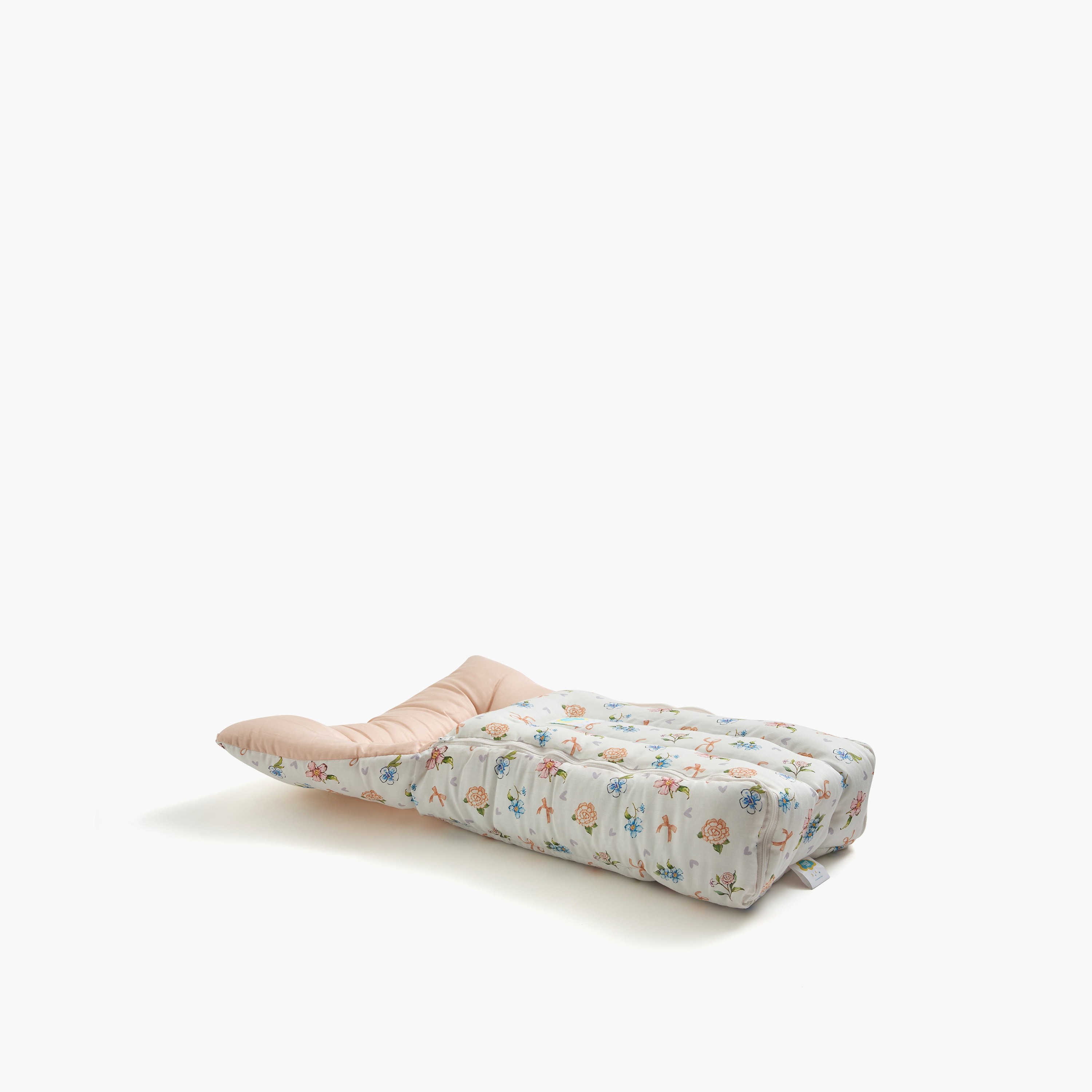Fancy Fluff Floral Print Baby Nest - 66x30x22 cm-baby-nursery-blanketsandswaddles-swaddlesandsleepingbags-image-2