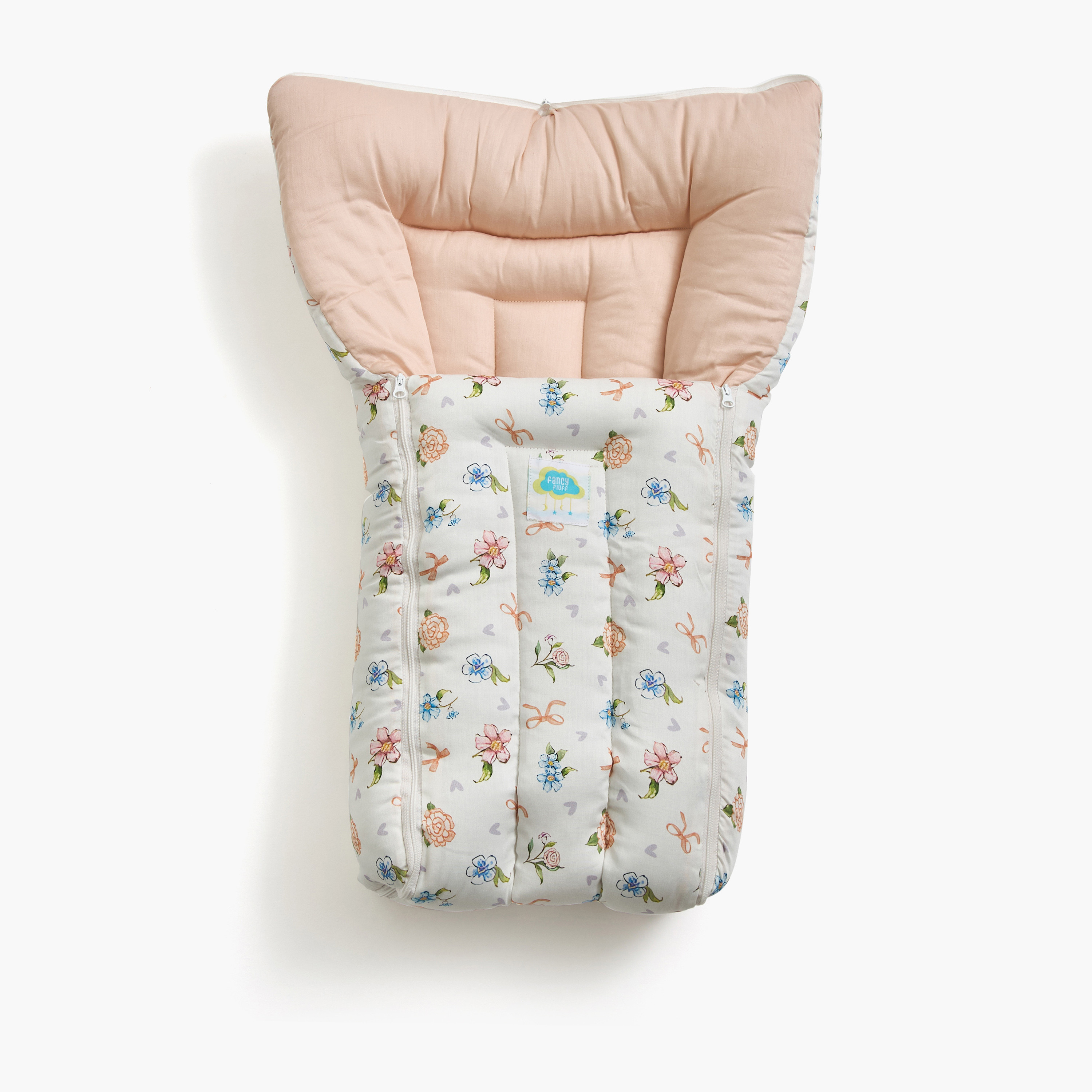 Fancy Fluff Floral Print Baby Nest - 66x30x22 cm-baby-nursery-blanketsandswaddles-swaddlesandsleepingbags-image-5