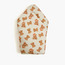 Fancy Fluff All-Over Teddy Bear Print Swaddle Wrap with Tie-Ups - 71x71 cm-baby-nursery-blanketsandswaddles-swaddlesandsleepingbags-image-3