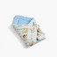 Fancy Fluff All-Over Wild Animals Print Swaddle Wrap with Tie-Ups - 71x71 cm-baby-nursery-blanketsandswaddles-swaddlesandsleepingbags-image-2