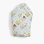 Fancy Fluff All-Over Wild Animals Print Swaddle Wrap with Tie-Ups - 71x71 cm-baby-nursery-blanketsandswaddles-swaddlesandsleepingbags-image-4
