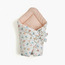Fancy Fluff Organic Cotton Portable Floral Print Baby Wrap - 71x71 cm-baby-nursery-babybedding-image-1