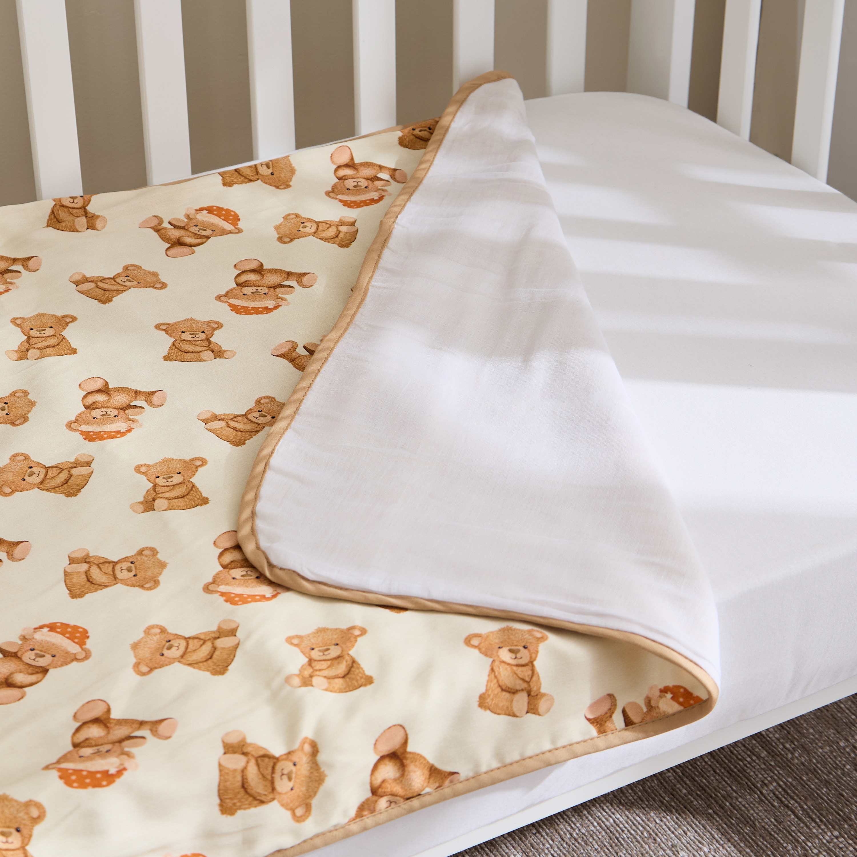 Fancy Fluff Bear Print Baby Blanket - 71x114 cm-baby-nursery-blanketsandswaddles-blanketsandquilts-image-4
