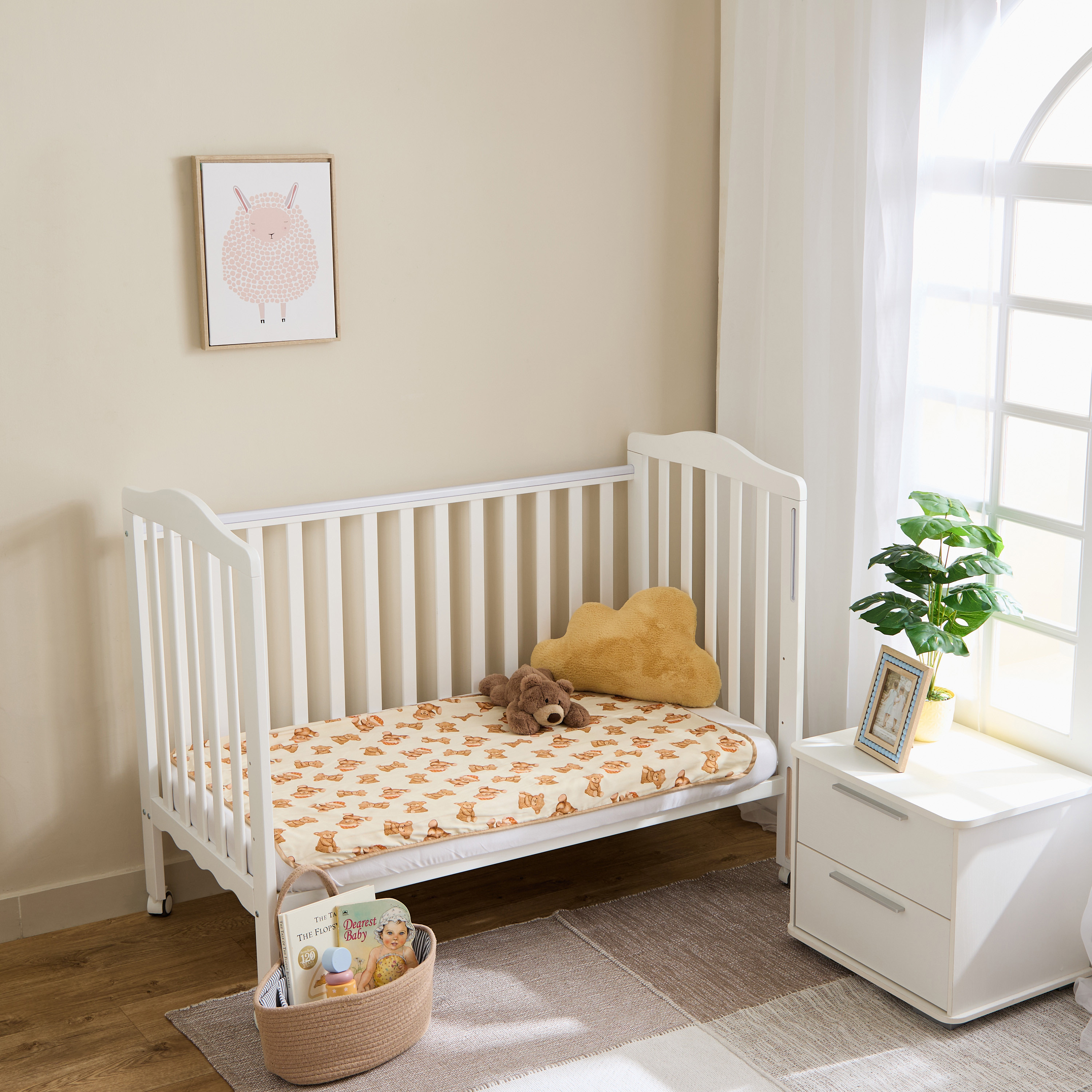 Fancy Fluff Bear Print Baby Blanket - 71x114 cm-baby-nursery-blanketsandswaddles-blanketsandquilts-image-7