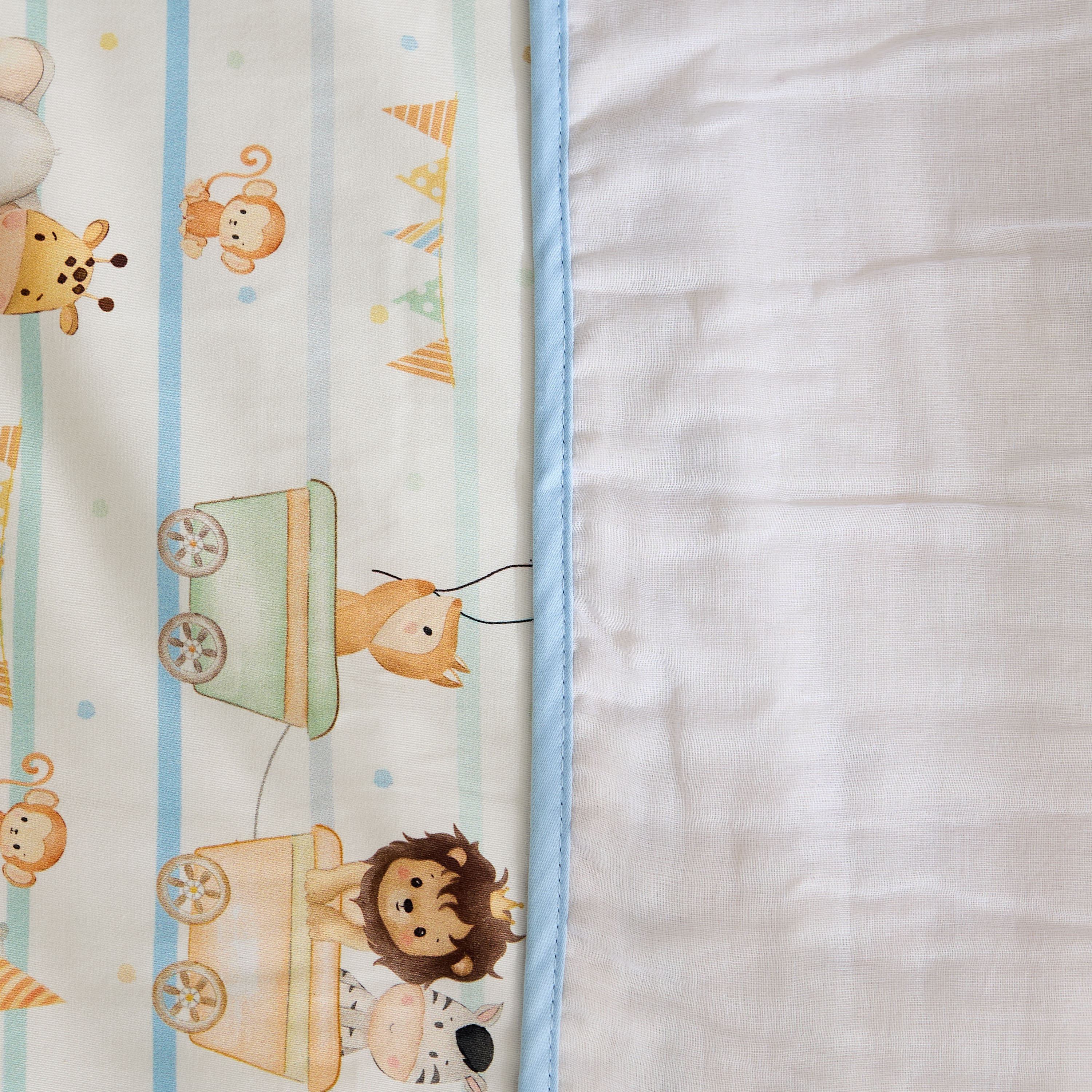 Fancy Fluff Wild Animal Print Baby Blanket - 71x114 cm-baby-nursery-babybedding-image-5