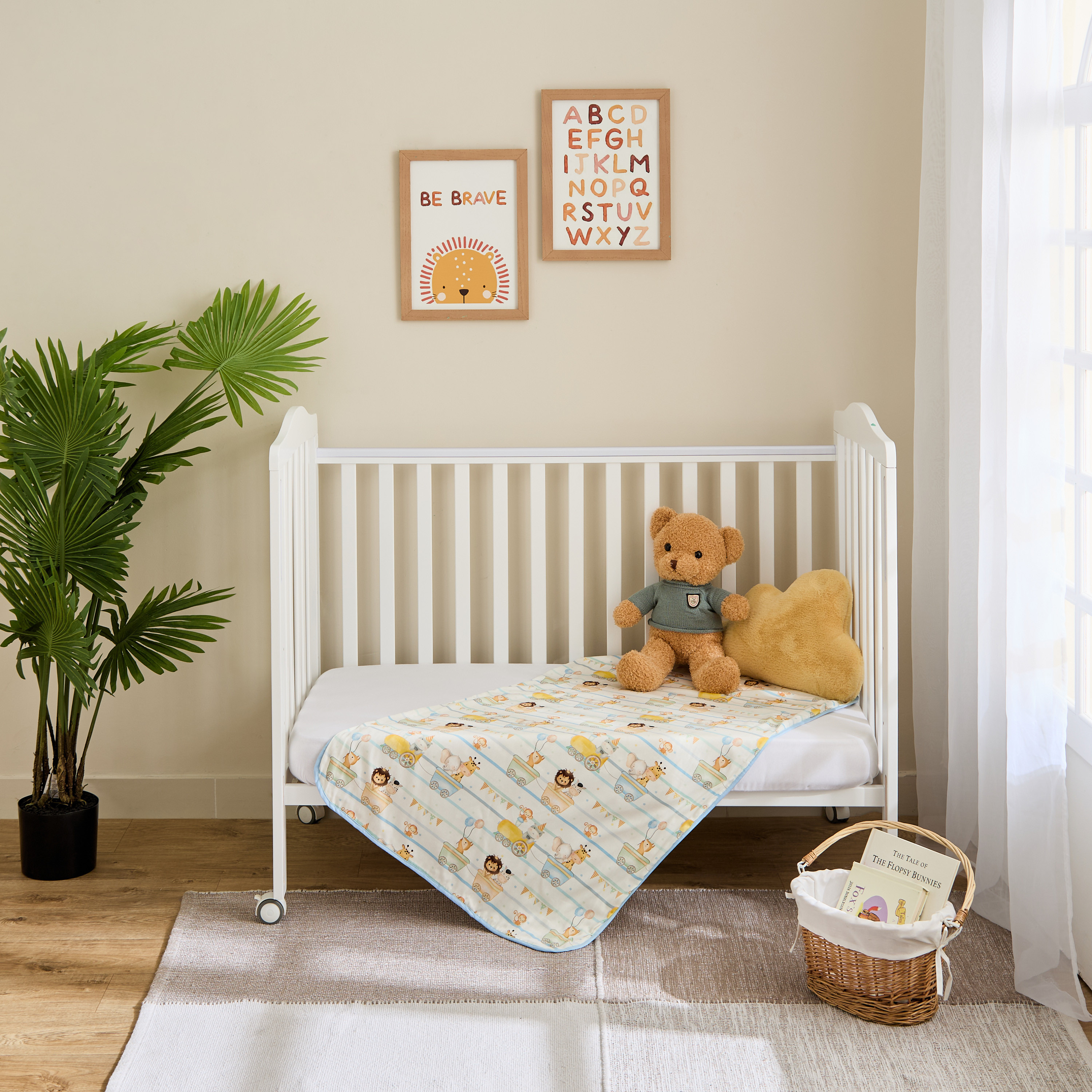 Fancy Fluff Wild Animal Print Baby Blanket - 71x114 cm-baby-nursery-babybedding-image-7