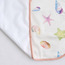 Fancy Fluff Organic Cotton Waterproof Seashell Print Bed Protector - 71x50 cm-baby-nursery-babybedding-image-4