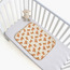 Fancy Fluff Organic Cotton Waterproof Bear Print Bed Protector - 71x50 cm-baby-nursery-babybedding-image-1