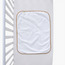 Fancy Fluff Organic Cotton Waterproof Bear Print Bed Protector - 71x50 cm-baby-nursery-babybedding-image-5