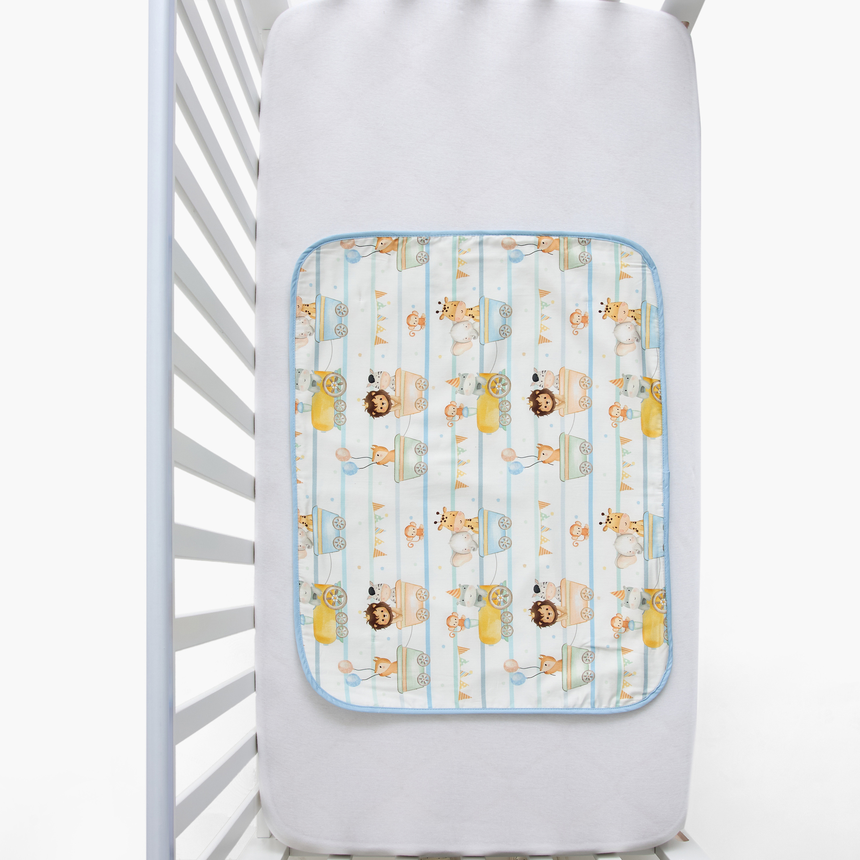 Fancy Fluff Animal Print Bed Protector - 50x71 cm-baby-nursery-babybedding-image-2