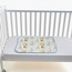 واقي سرير قطن عضوي مقاوم للماء بطبعات حيوانات من فانسي فلاف - 71×50 سم-baby-nursery-babybedding-image-4