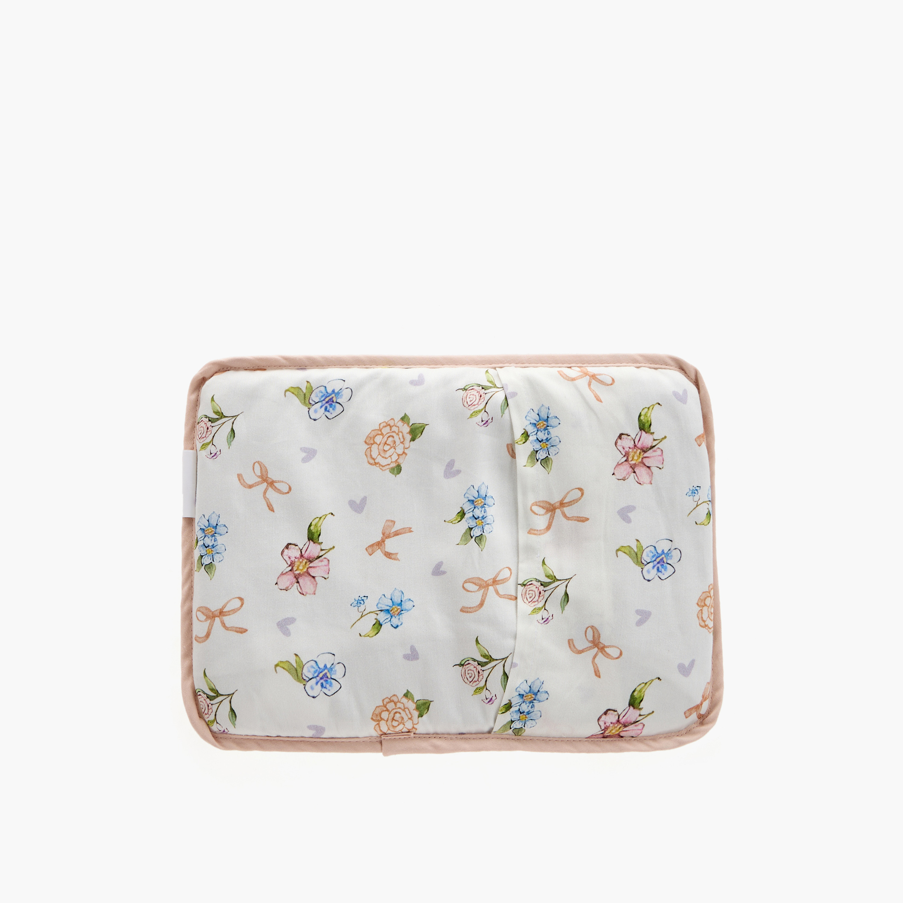 Fancy Fluff Floral Print Baby Pillow - 22x30 cm-baby-nursery-babybedding-image-2