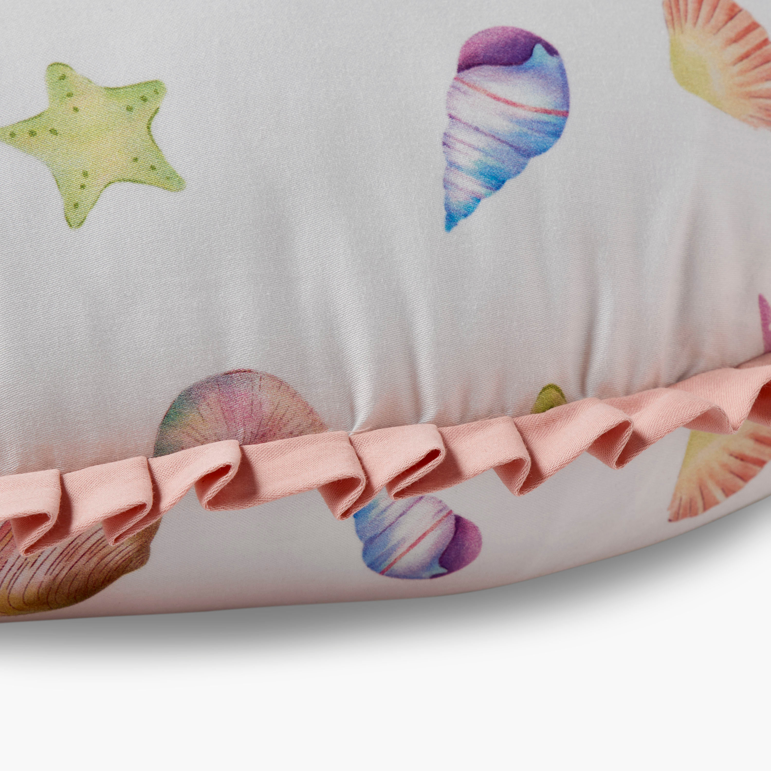 Fancy Fluff Printed Feeding Pillow with Reclining Support Pillow-baby-nursery-babybedding-image-6