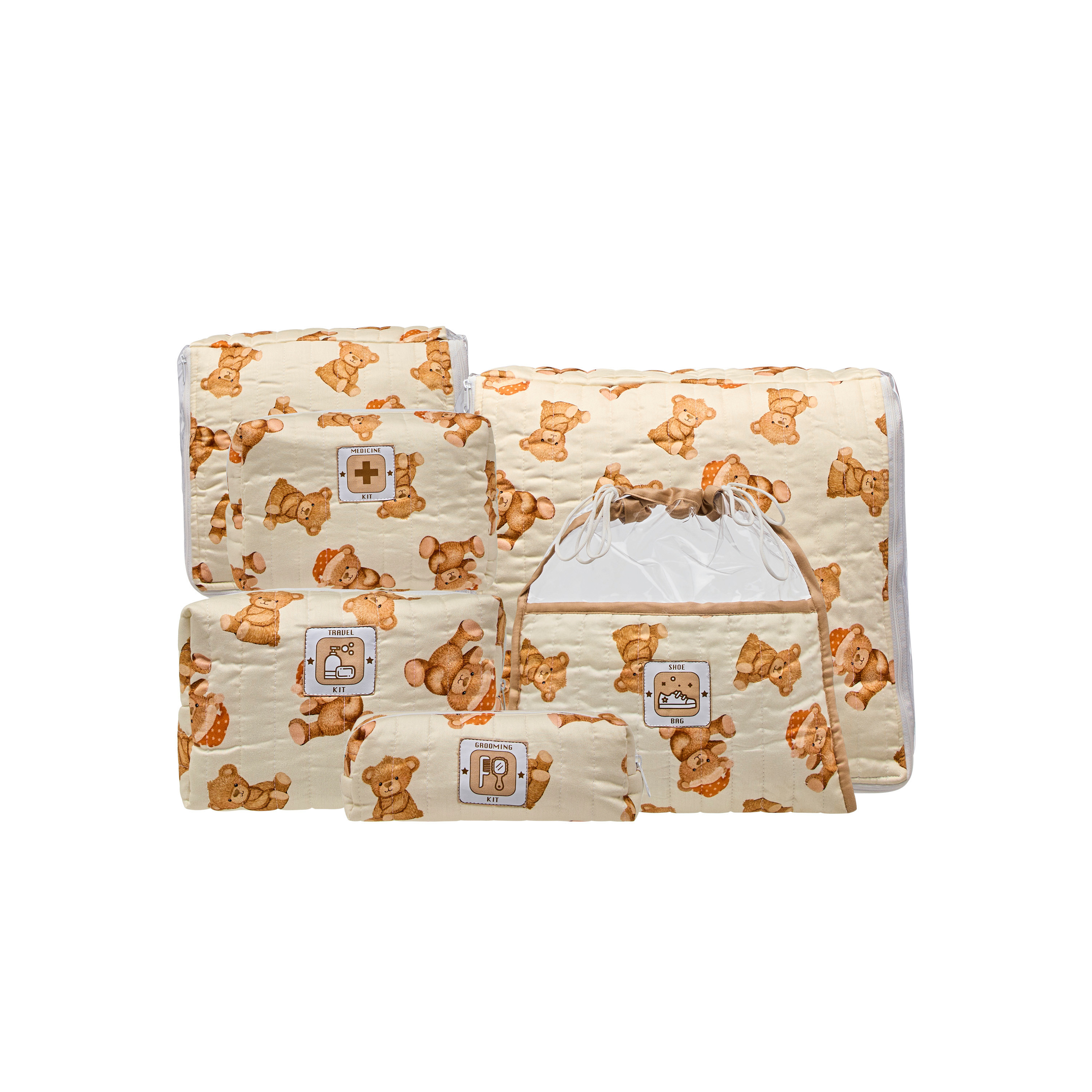 Fancy Fluff Ultimate Kit 6-Piece Storage Bag Set-baby-diapering-diaperbags-image-1