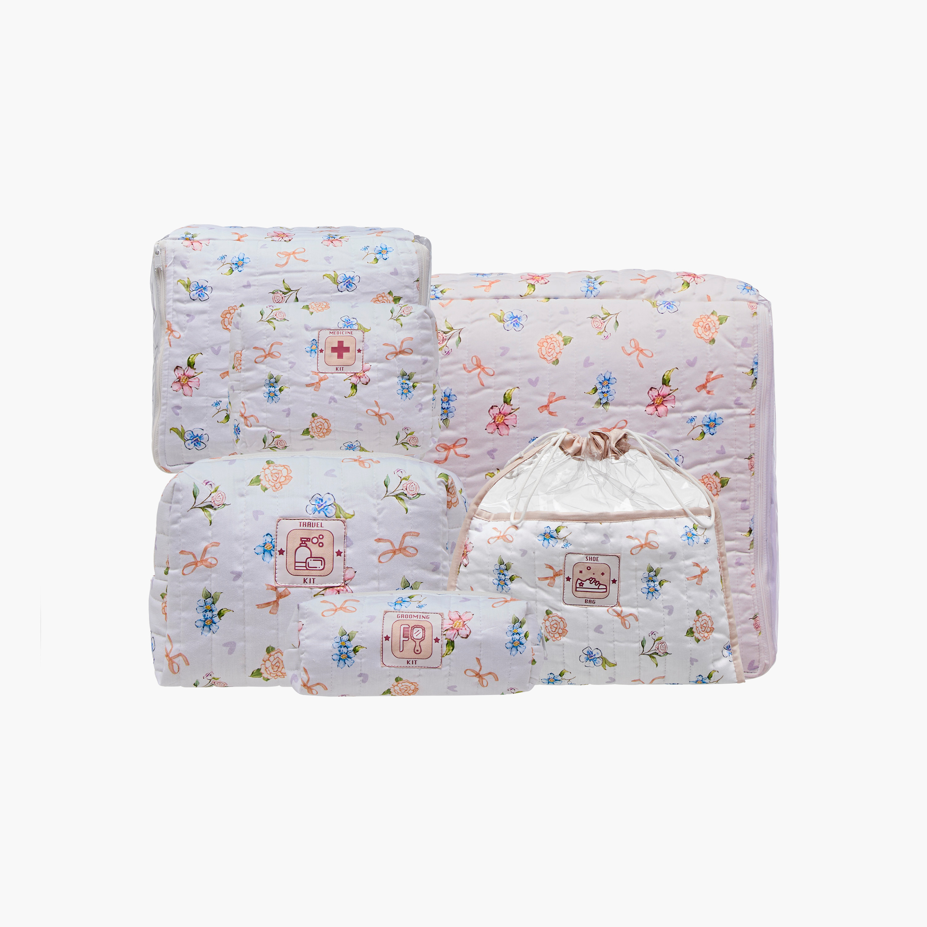 Fancy Fluff Ultimate Kit 6-Piece Storage Bag Set-baby-diapering-diaperbags-image-1