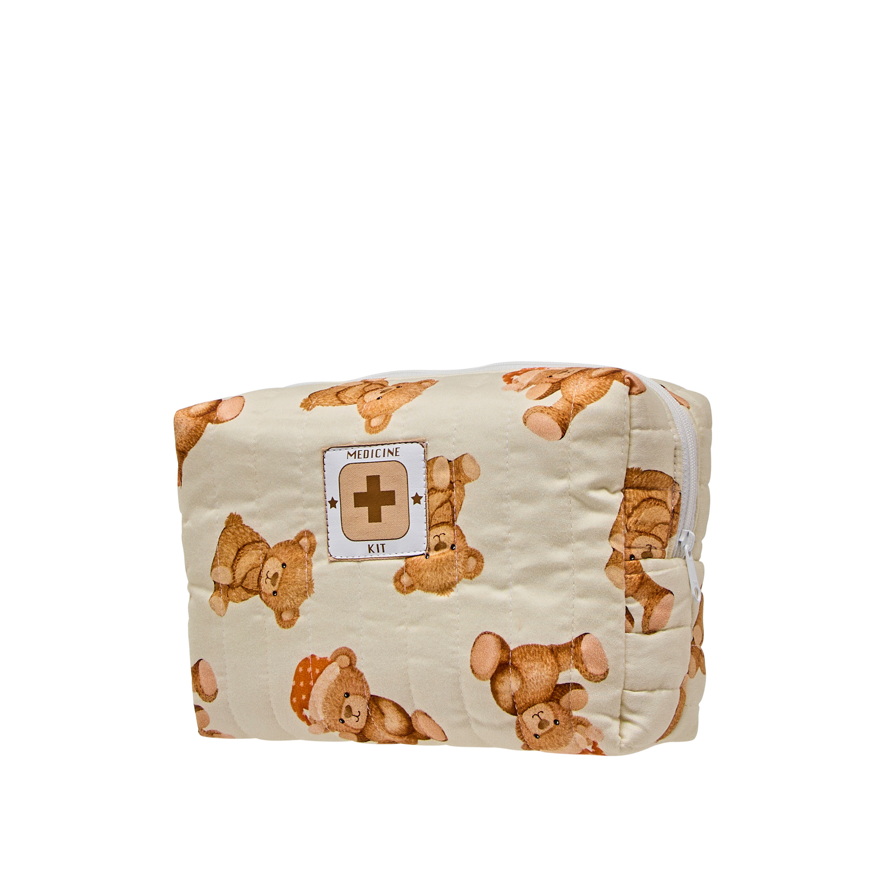 شنطة أدوية صغيرة بطبعات الدب تيدي مع سحاب إغلاق من فانسي فلوف-baby-healthandsafety-thermometersandaspirators-image-3