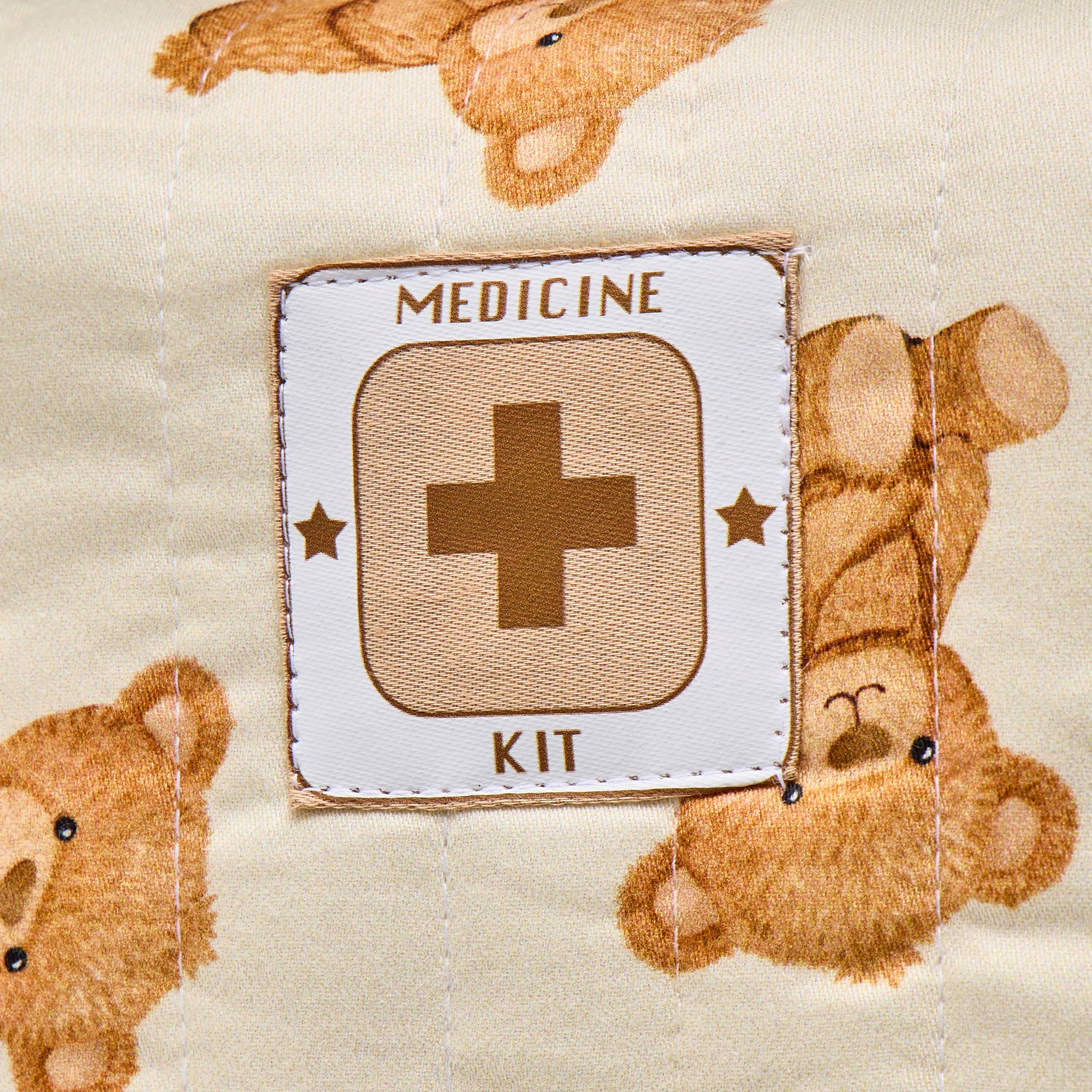 شنطة أدوية صغيرة بطبعات الدب تيدي مع سحاب إغلاق من فانسي فلوف-baby-healthandsafety-thermometersandaspirators-image-2