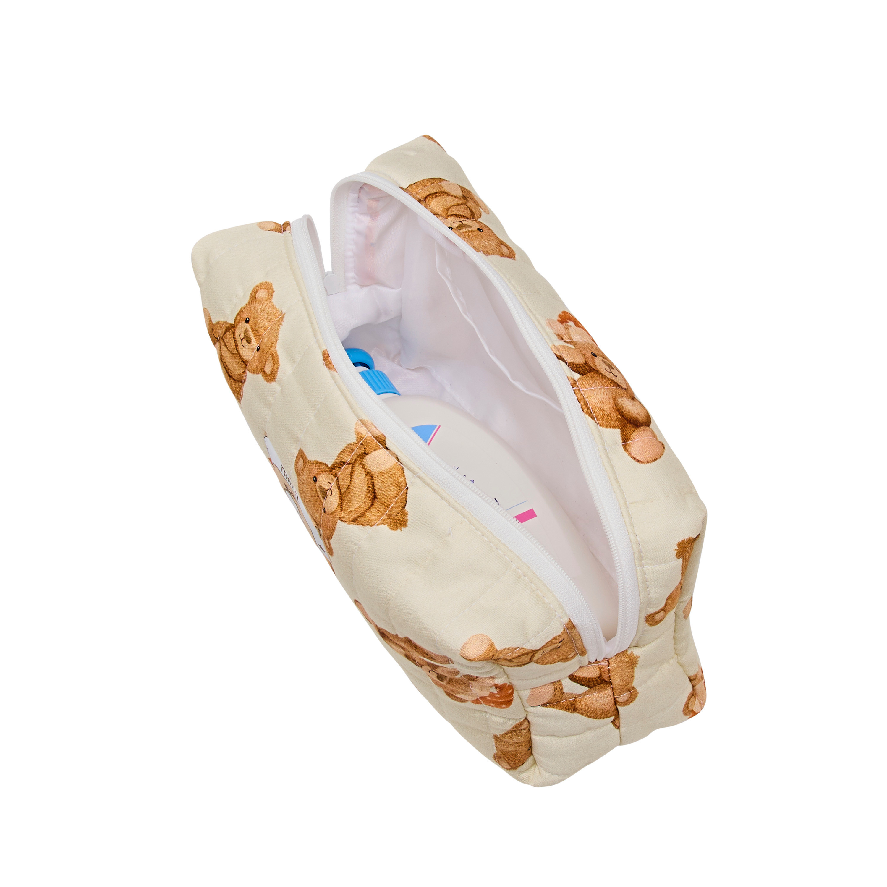 شنطة أدوية صغيرة بطبعات الدب تيدي مع سحاب إغلاق من فانسي فلوف-baby-healthandsafety-thermometersandaspirators-image-1