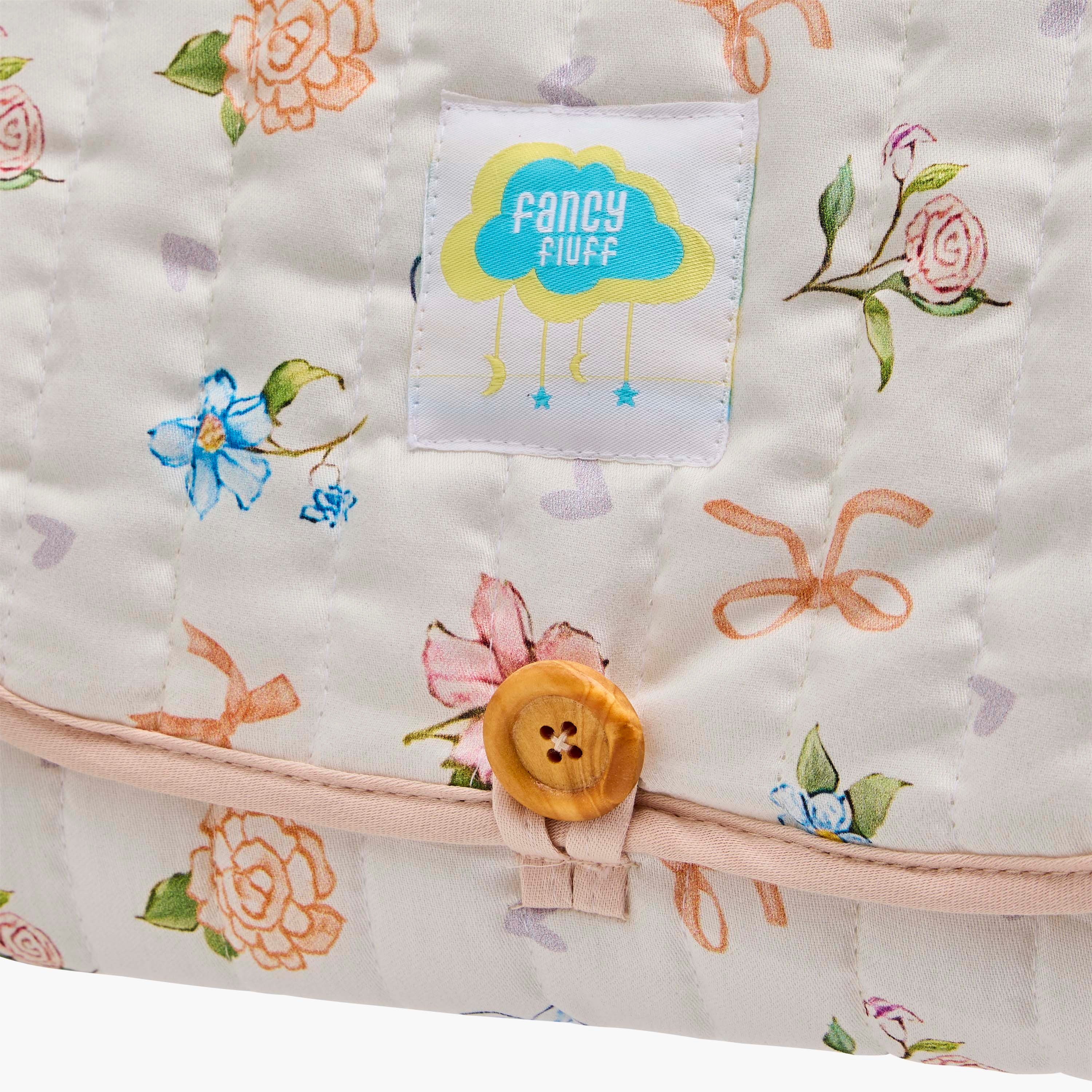 Fancy Fluff Floral Print Changing Mat-baby-diapering-changingmats-image-5