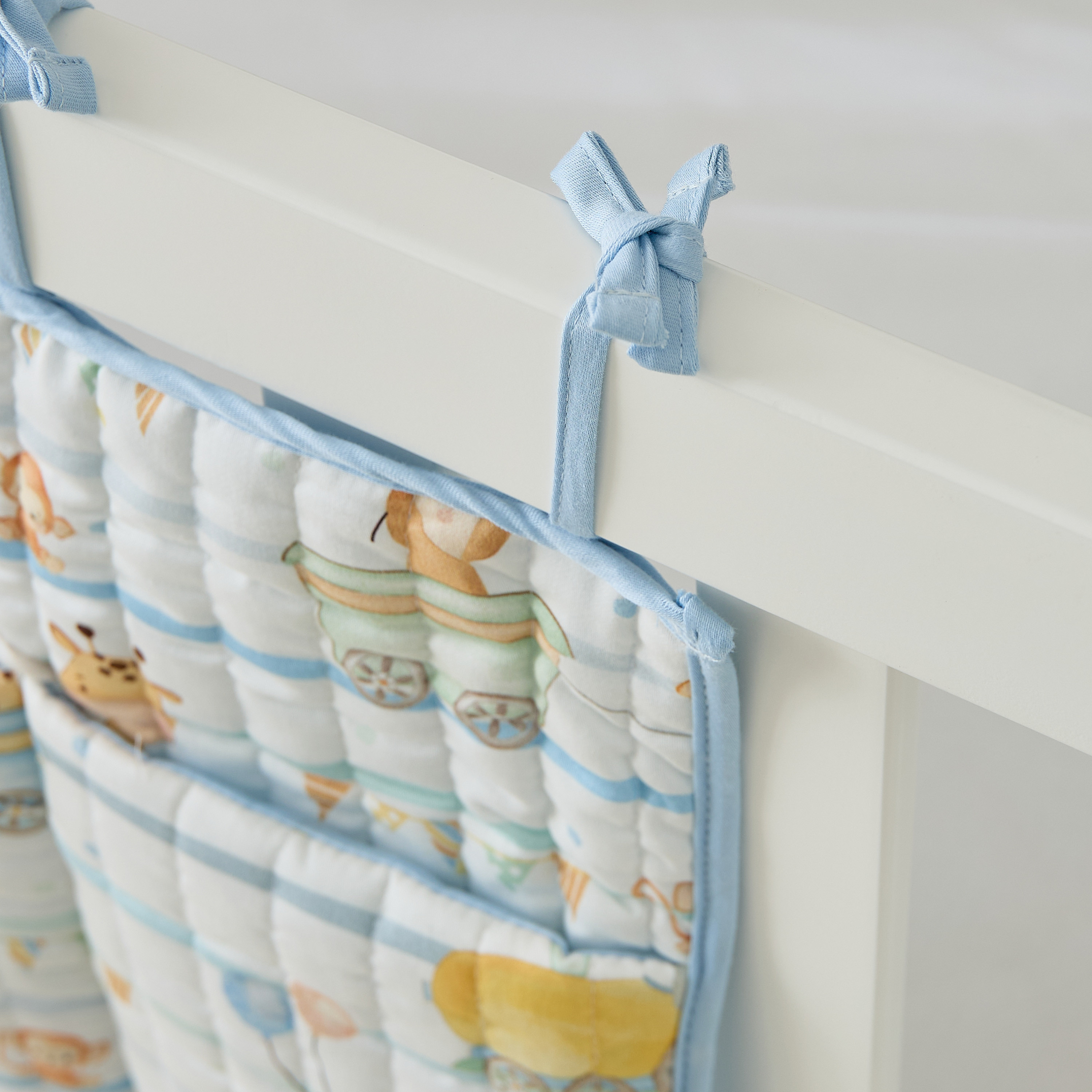 Fancy Fluff Animal Print Crib Organiser-baby-nursery-furniture-cribsandbeds-cribaccessories-image-3