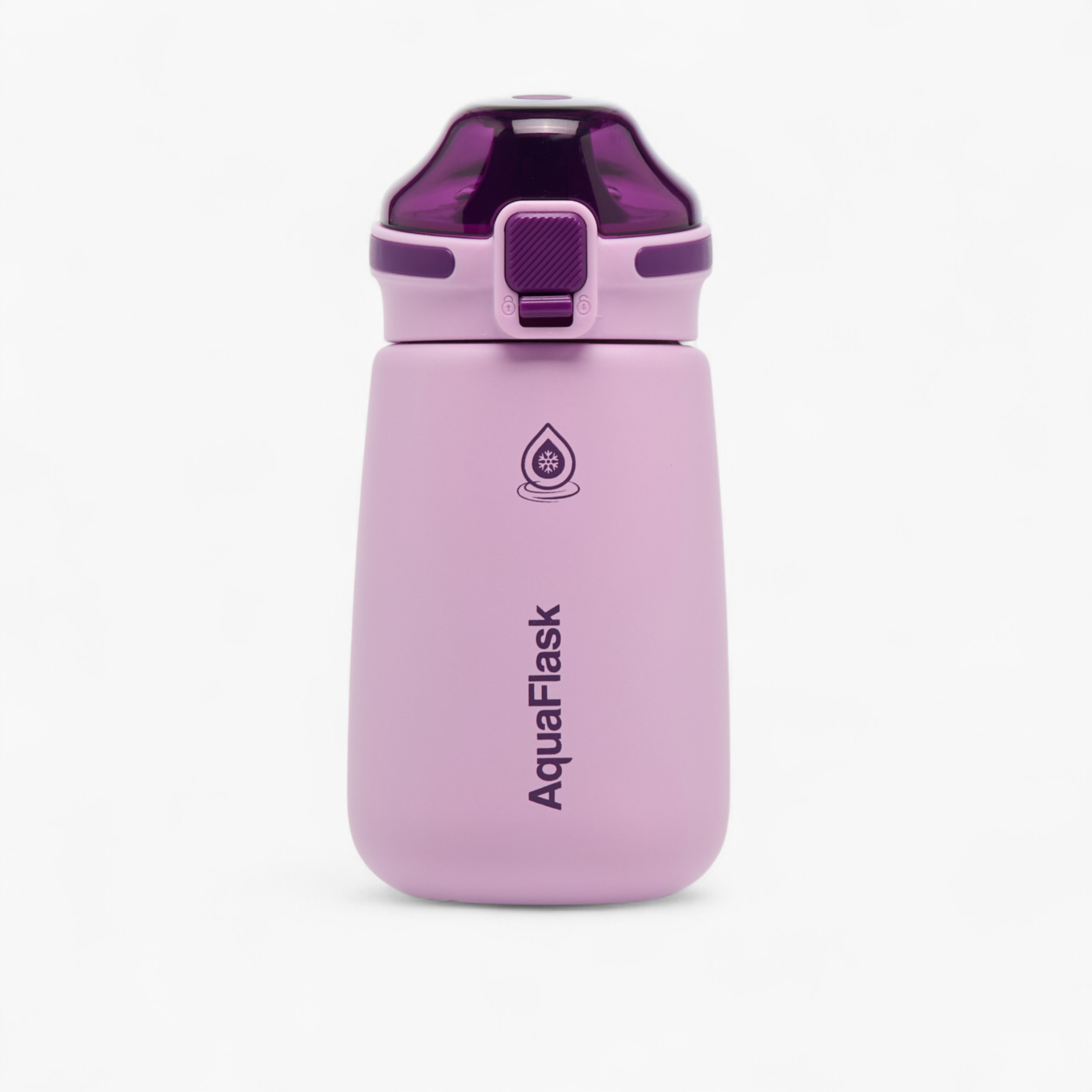 AquaFlask Mallows Stainless Steel Push Button Sipper Water Bottle - 354 ml-school-waterbottles-image-1