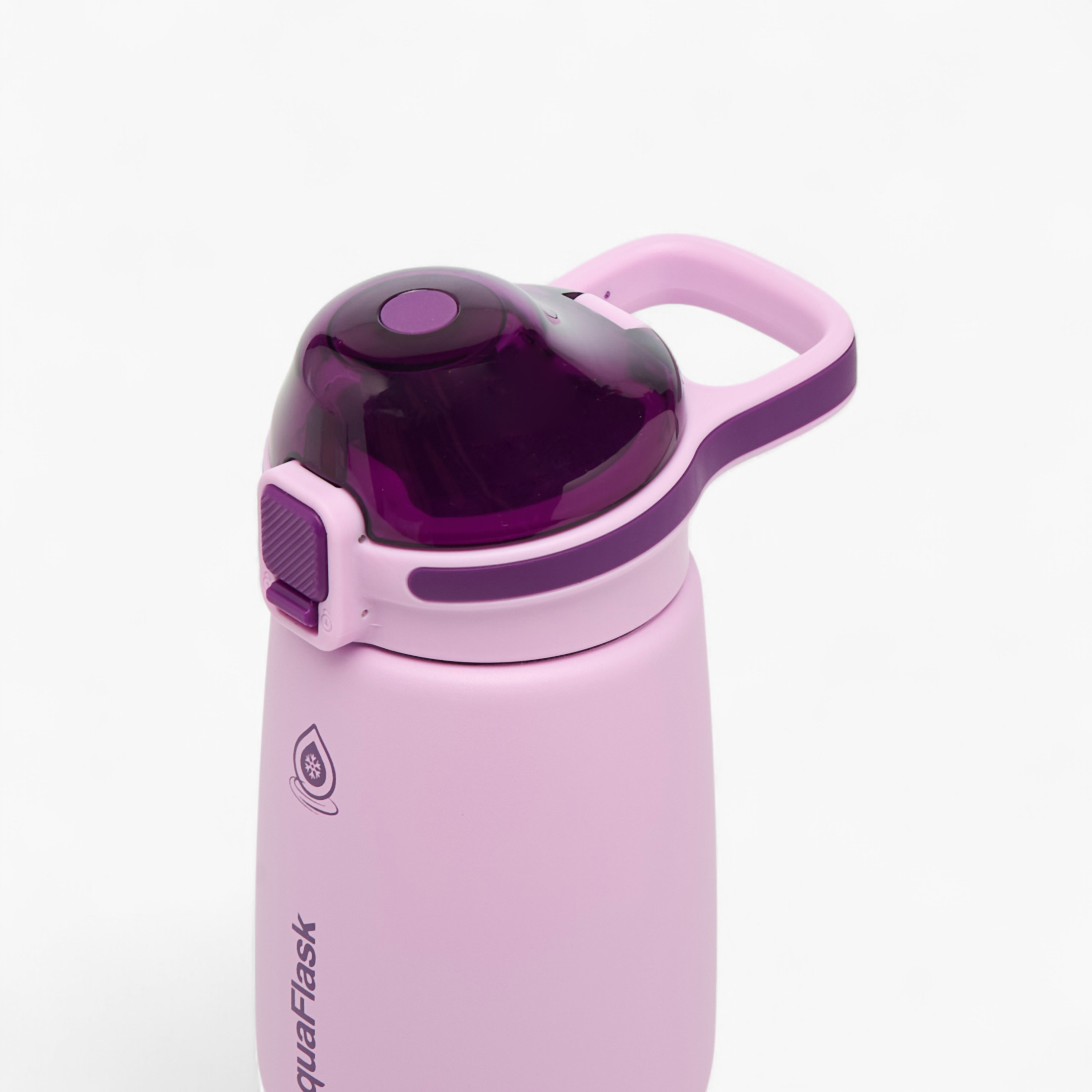 AquaFlask Mallows Stainless Steel Push Button Sipper Water Bottle - 354 ml-school-waterbottles-image-2