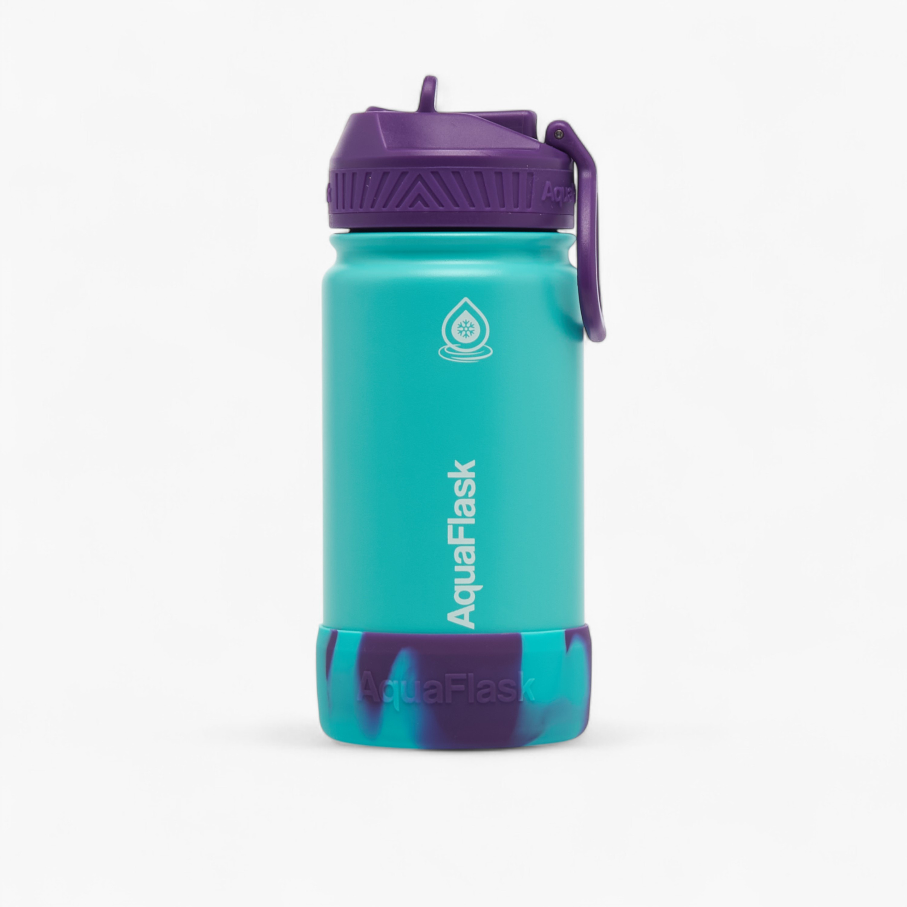 AquaFlask Sakura Stainless Steel Sipper Water Bottle with Handle - 414 ml-school-waterbottles-image-1