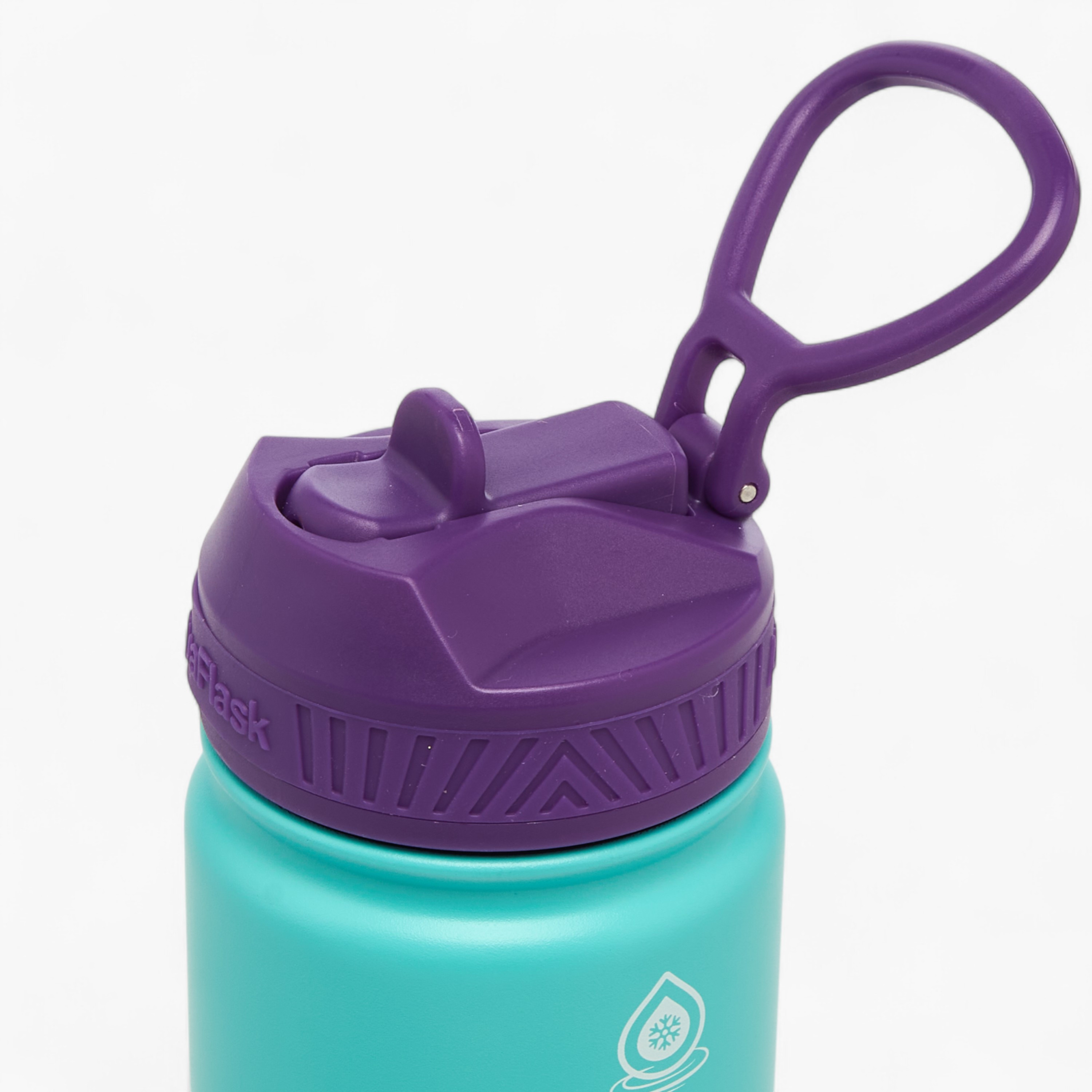 AquaFlask Sakura Stainless Steel Sipper Water Bottle with Handle - 414 ml-school-waterbottles-image-3