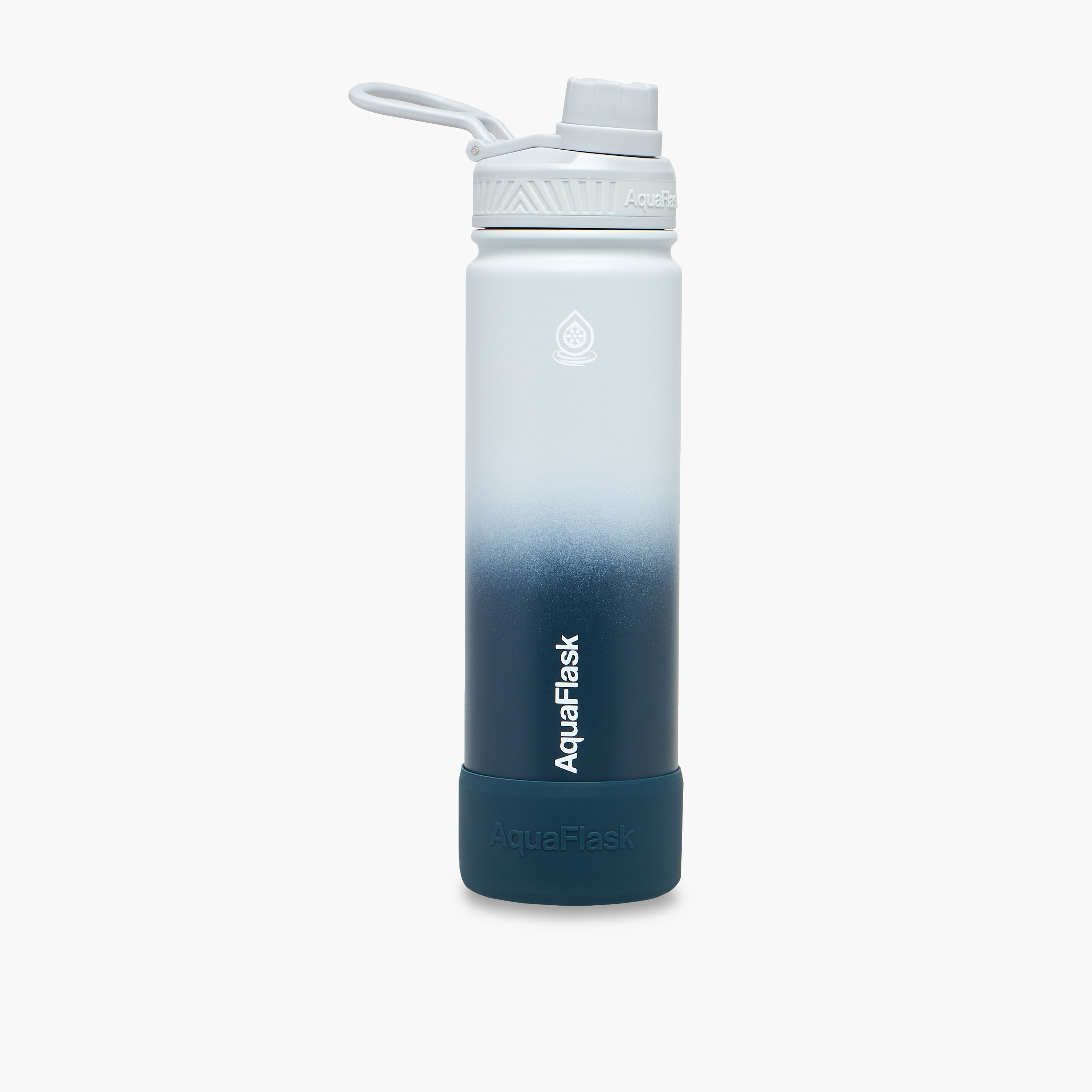 Ombre Stainless Steel Sipper Water Bottle with Handle - 650 ml-school-waterbottles-image-1