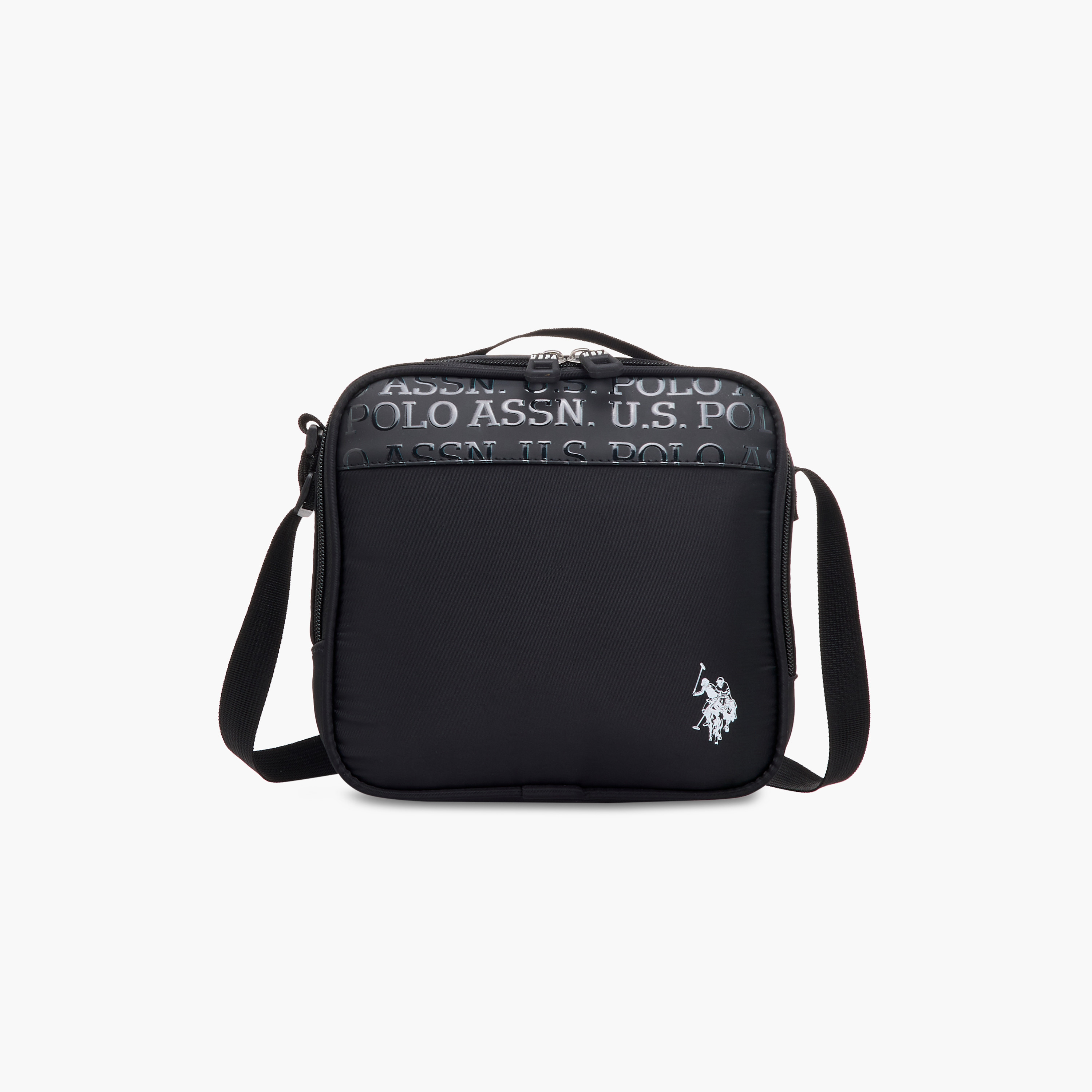 US POLO ASSN. Solid Trolley Bag for Kids 8-13 Years with Front Pocket – 18 inches-school-bagsandbackpacks-trolleybags-image-18