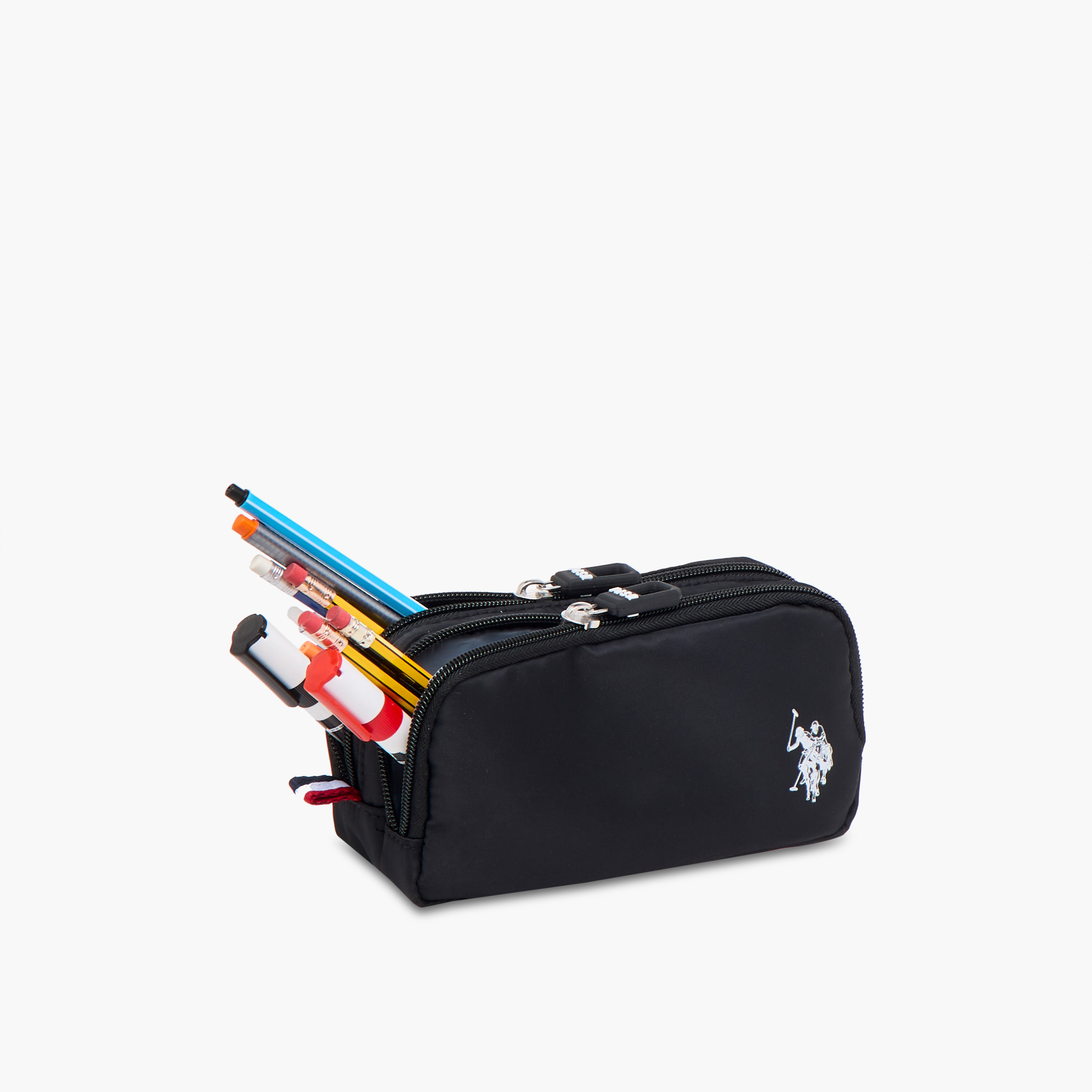 US Polo Assn. Pencil Pouch with Zip Closure-school-stationery-pencilcases-image-6