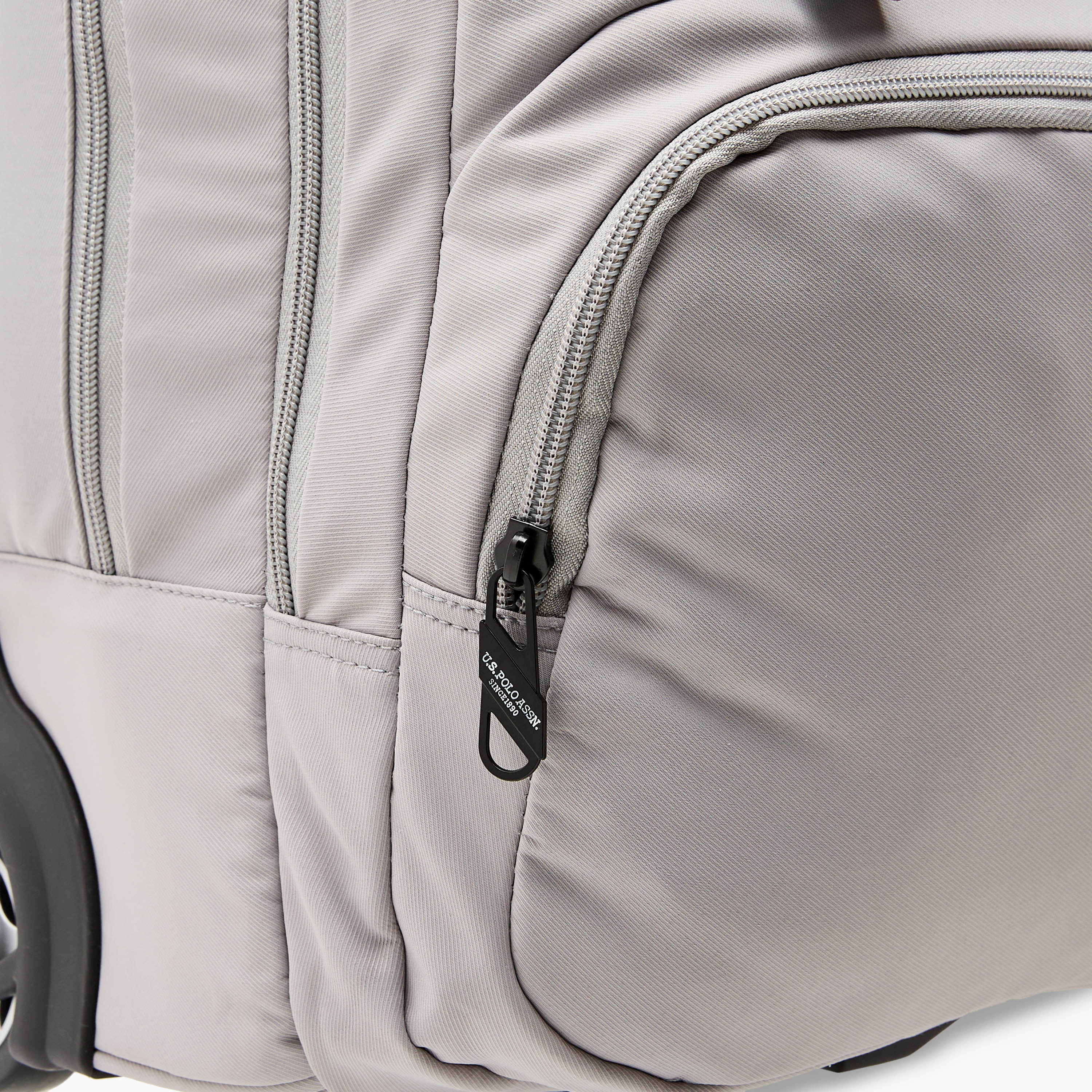 US POLO ASSN. Solid Trolley Bag for Kids 8-13 Years with Front Pocket – 18 inches-school-bagsandbackpacks-trolleybags-image-10