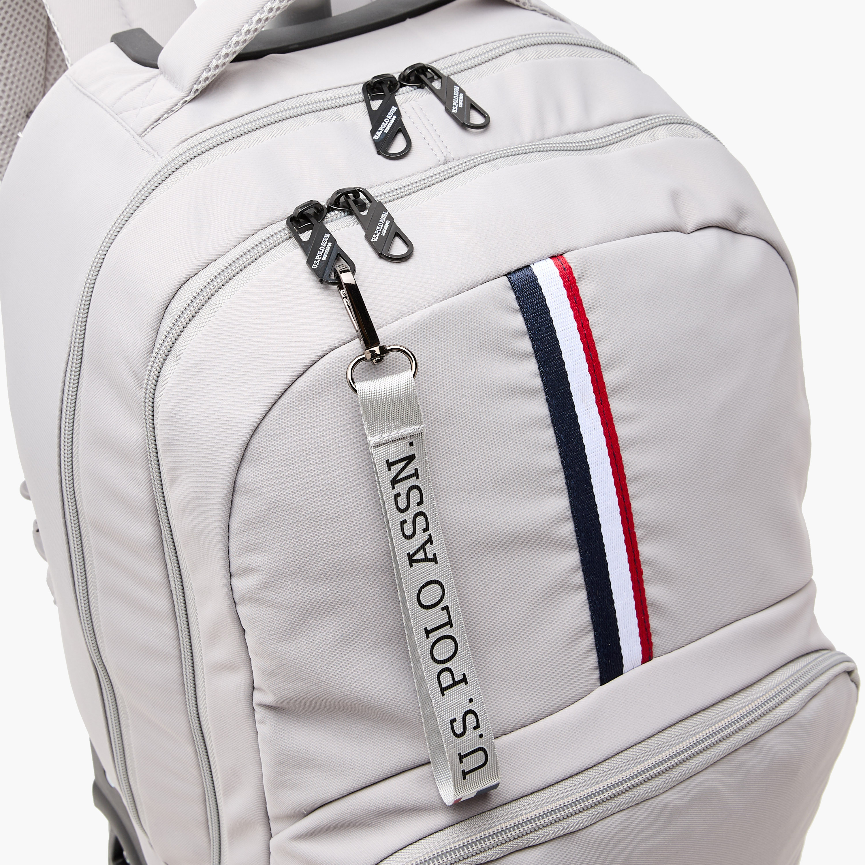 US POLO ASSN. Solid Trolley Bag for Kids 8-13 Years with Front Pocket – 18 inches-school-bagsandbackpacks-trolleybags-image-9