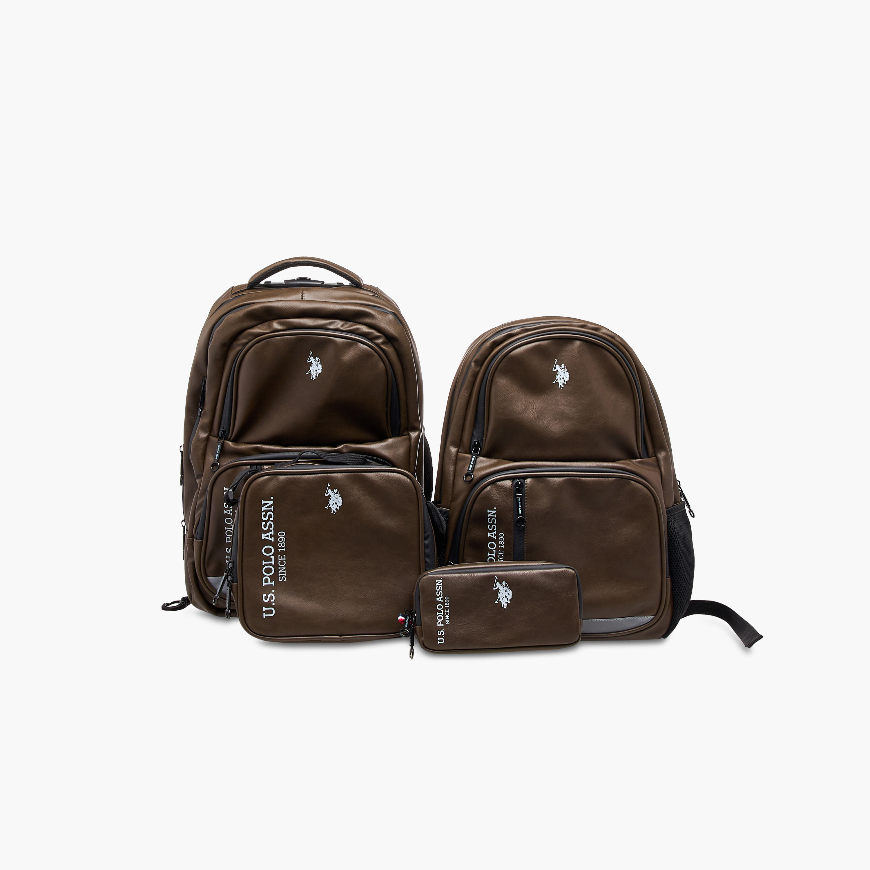 US Polo ASSN. Logo Print Lunch Bag with Zip Closure-school-lunchessentials-lunchbags-image-9