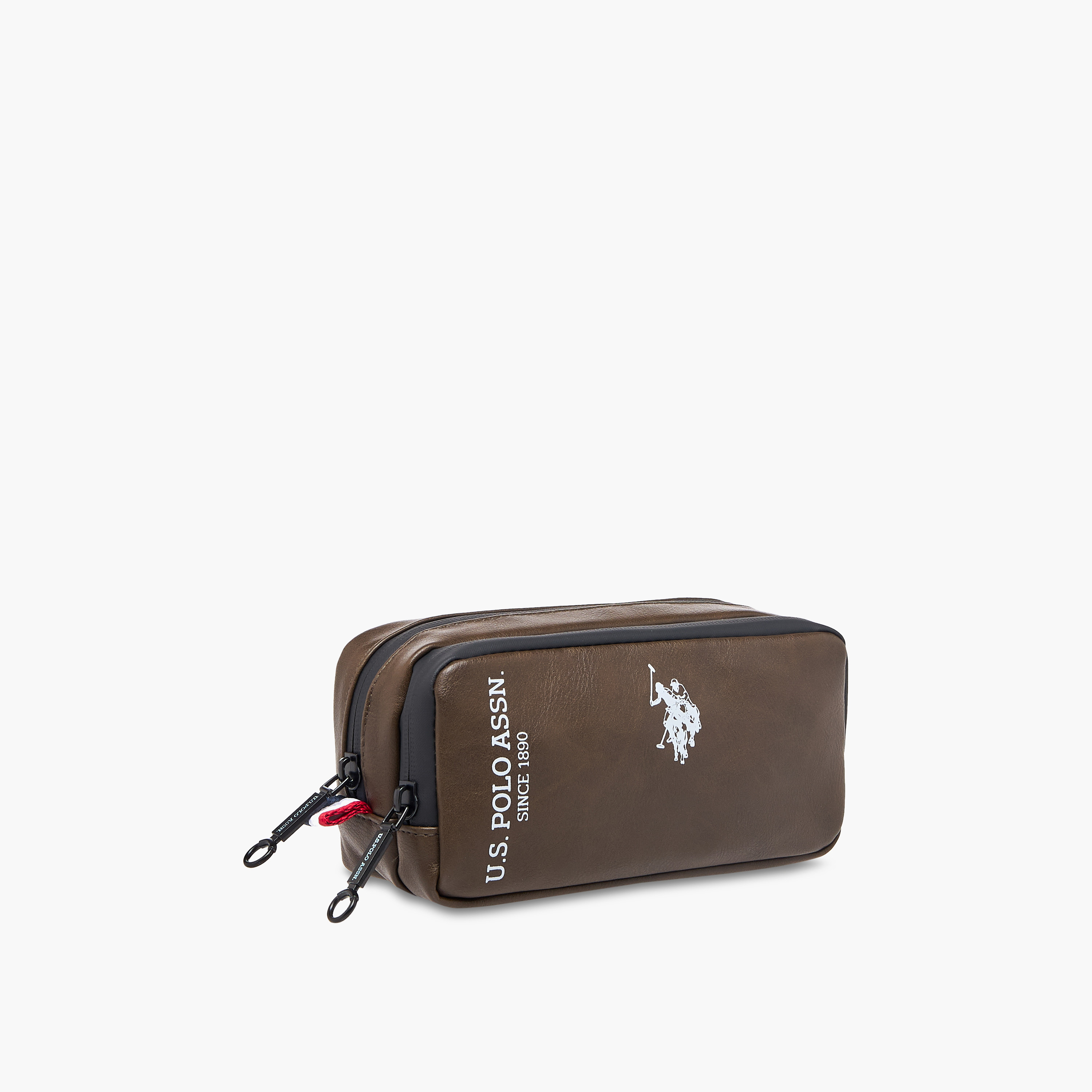 US POLO ASSN. Printed Pencil Pouch with Zip Closure-school-stationery-pencilcases-image-2