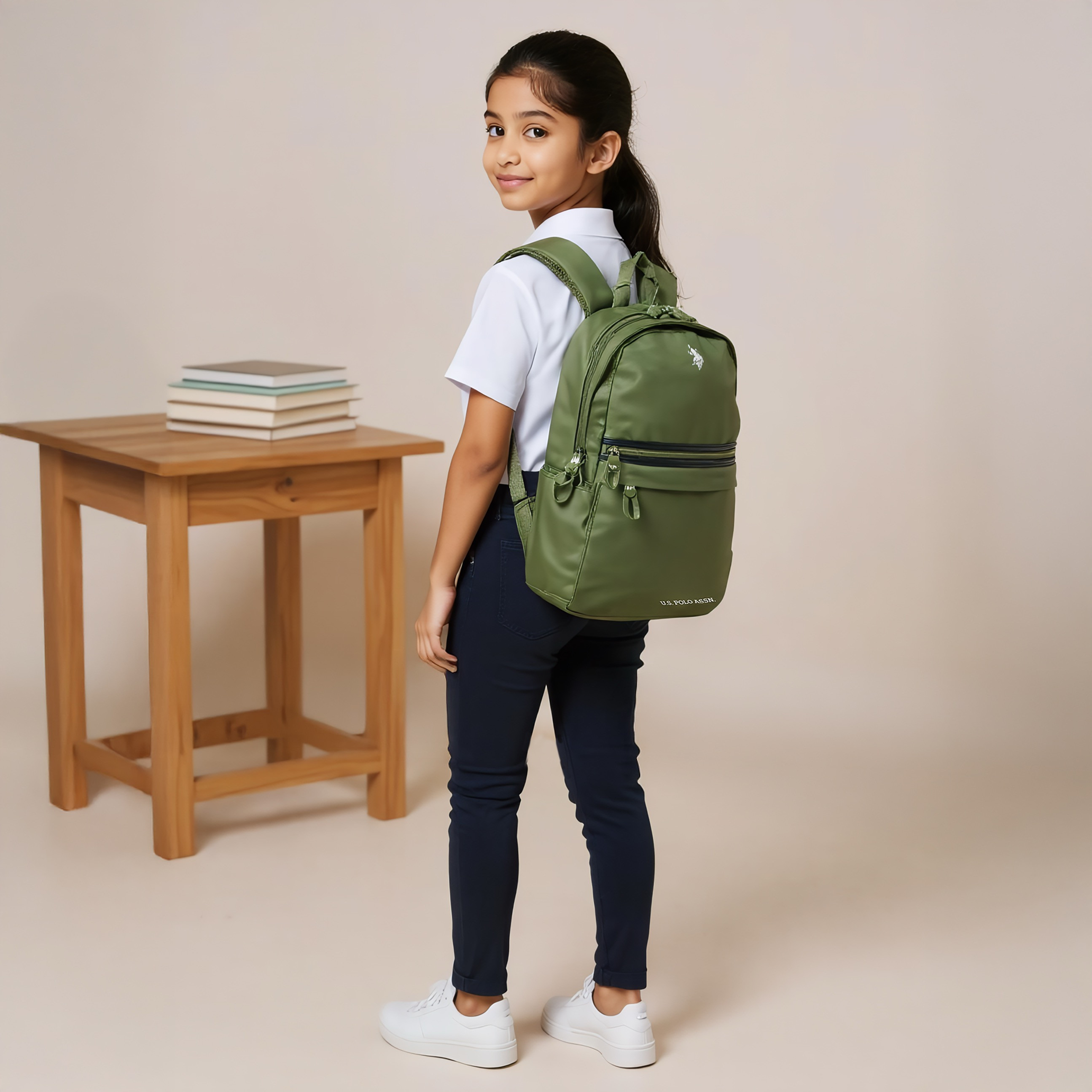 US POLO ASSN. Logo Detail 18-inch Backpack with Adjustable Shoulder Straps - 46x30x12 cms-school-bagsandbackpacks-backpacks-image-3
