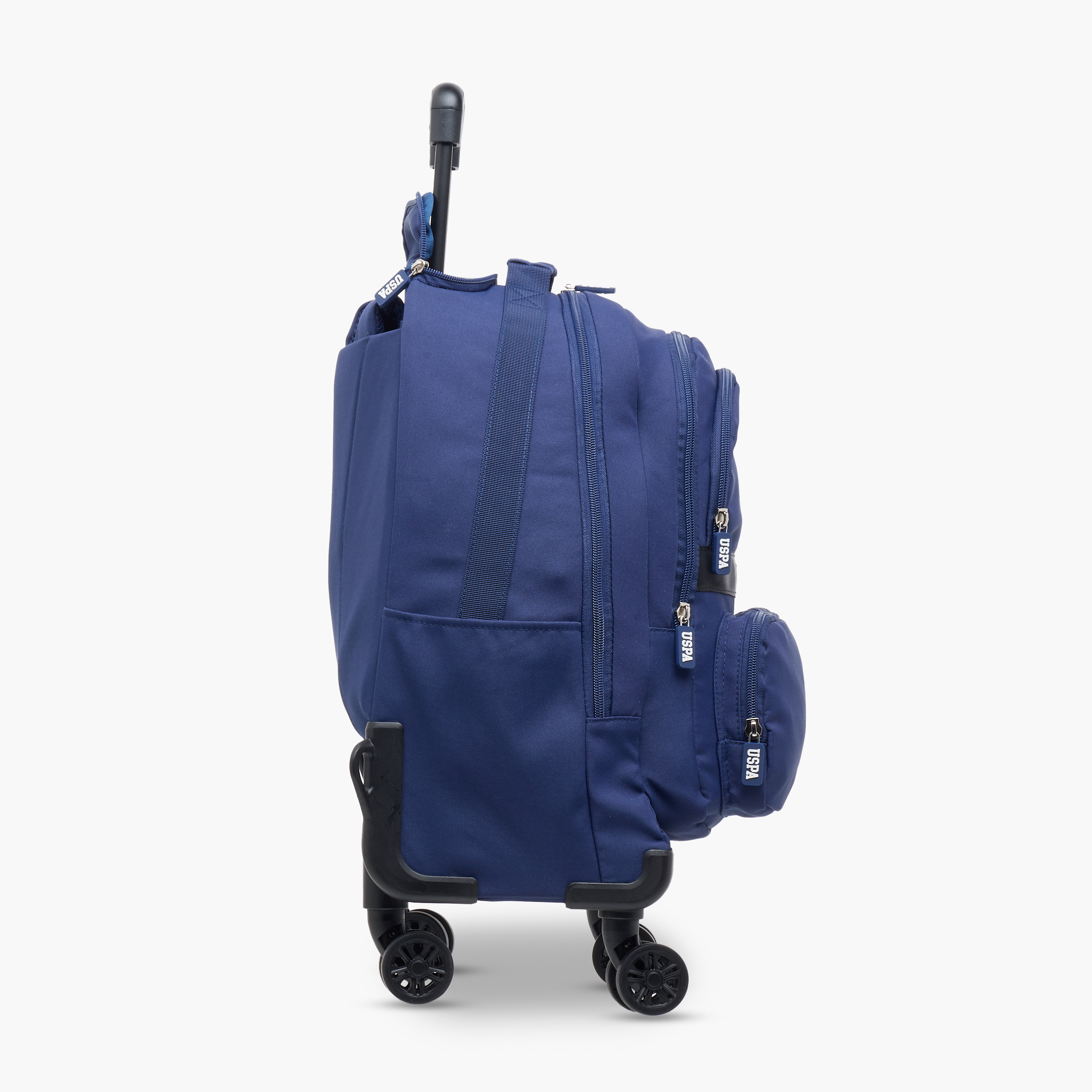 US POLO ASSN. Solid 18-inch Trolley Backpack with Retractable Handle - 46x30x21 cms-school-bagsandbackpacks-trolleybags-image-3