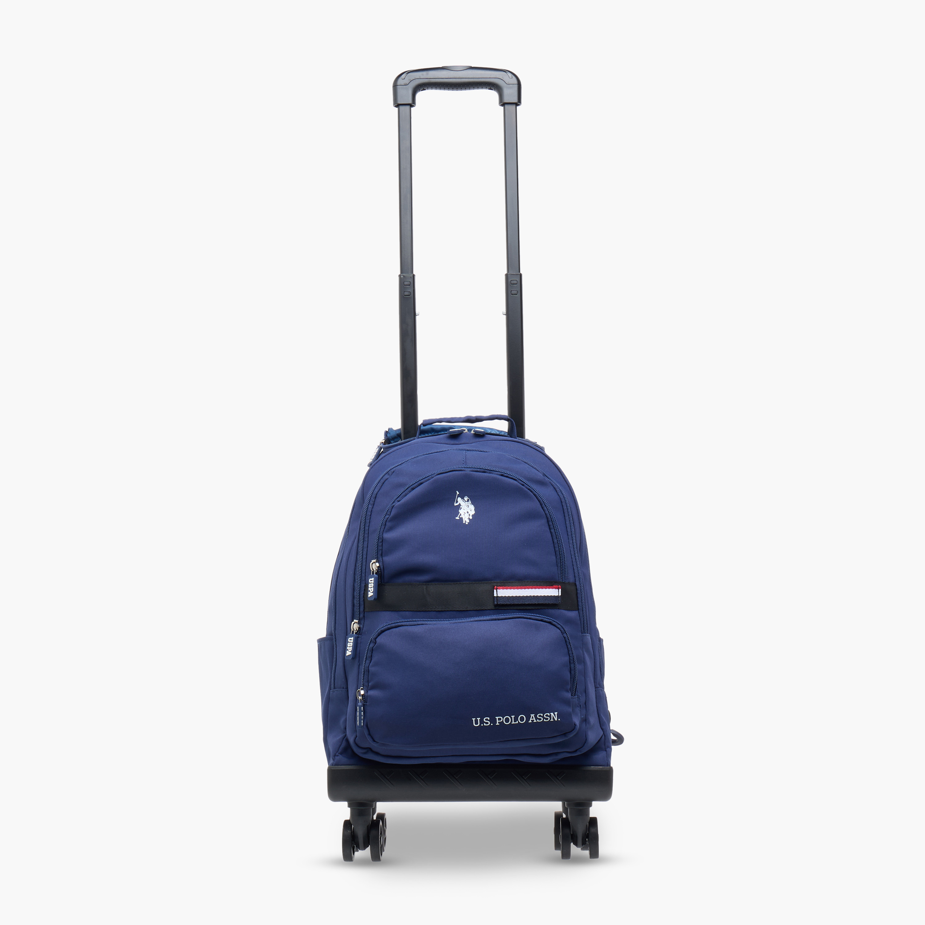 US POLO ASSN. Solid 18-inch Trolley Backpack with Retractable Handle - 46x30x21 cms-school-bagsandbackpacks-trolleybags-image-7