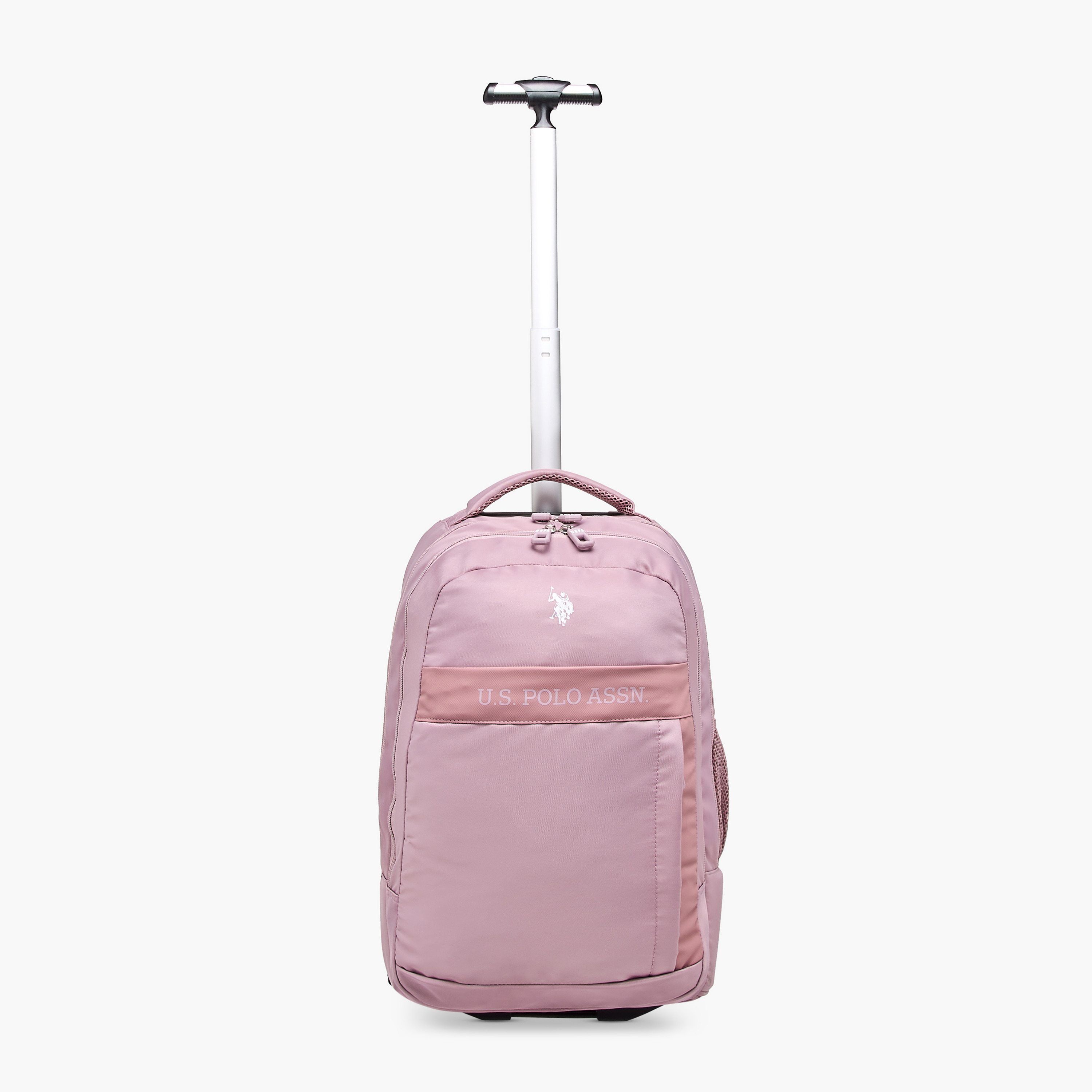 US POLO ASSN. Solid Trolley Bag for Girls 8-13 Years with Front Pocket – 17.5 inches-promo_LS20_OMN-image-7