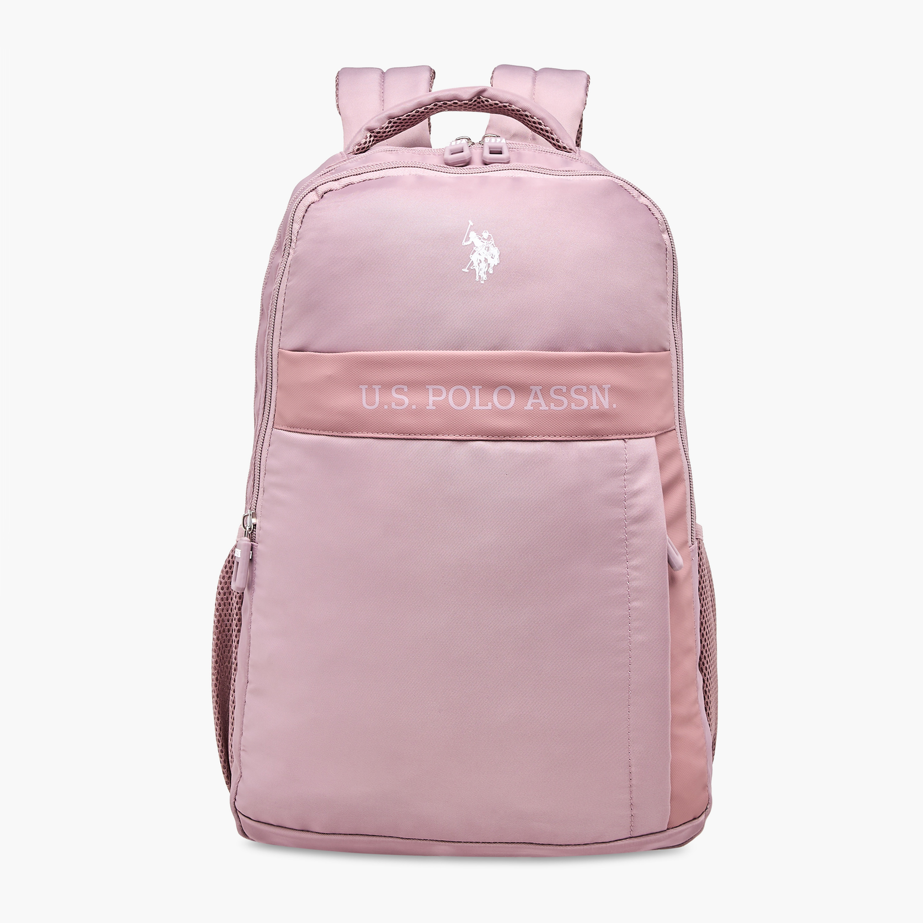 Shop US POLO ASSN. Solid 18-inch Backpack with Adjustable