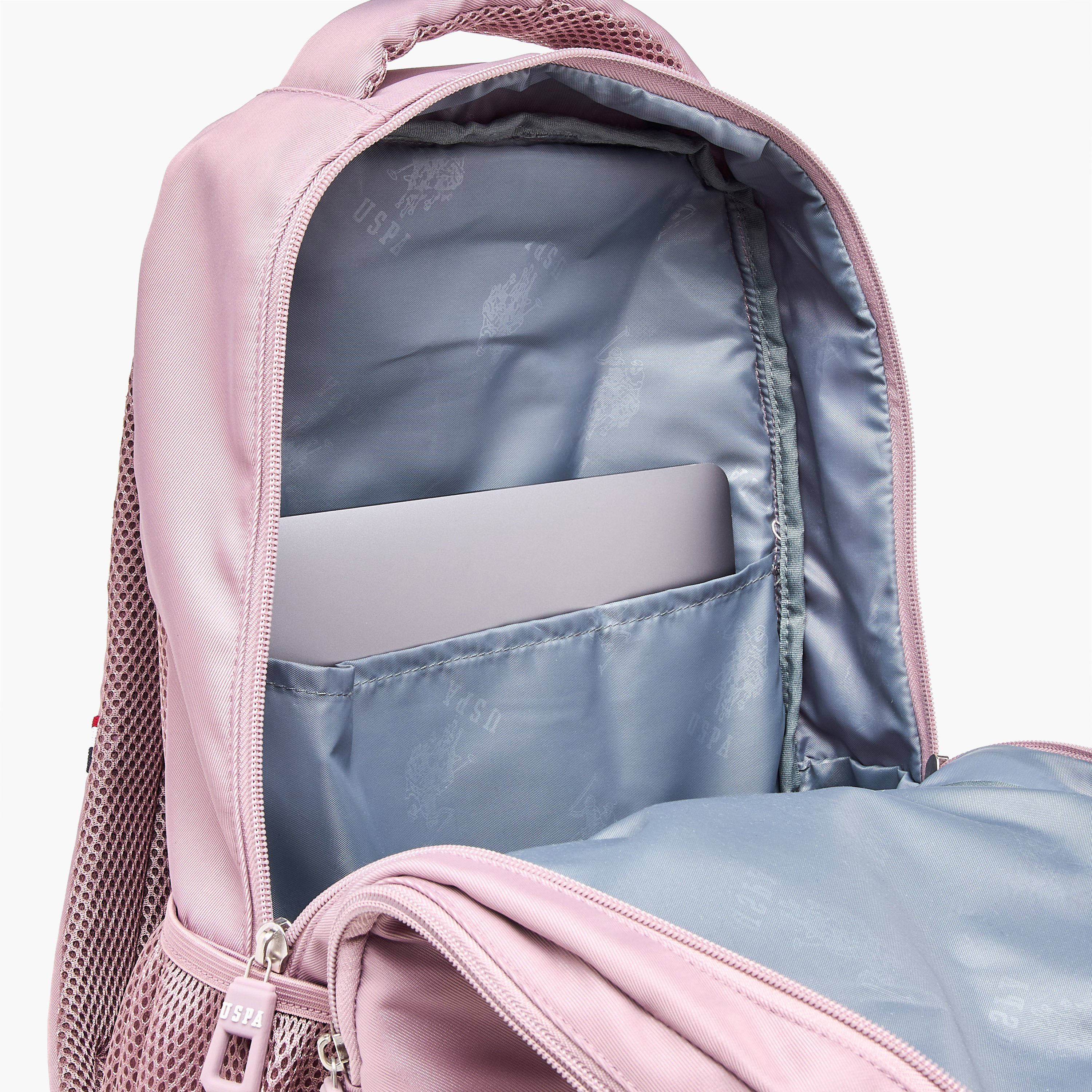Buy US POLO ASSN. Solid 18-inch Backpack with Adjustable Straps and Zip ...
