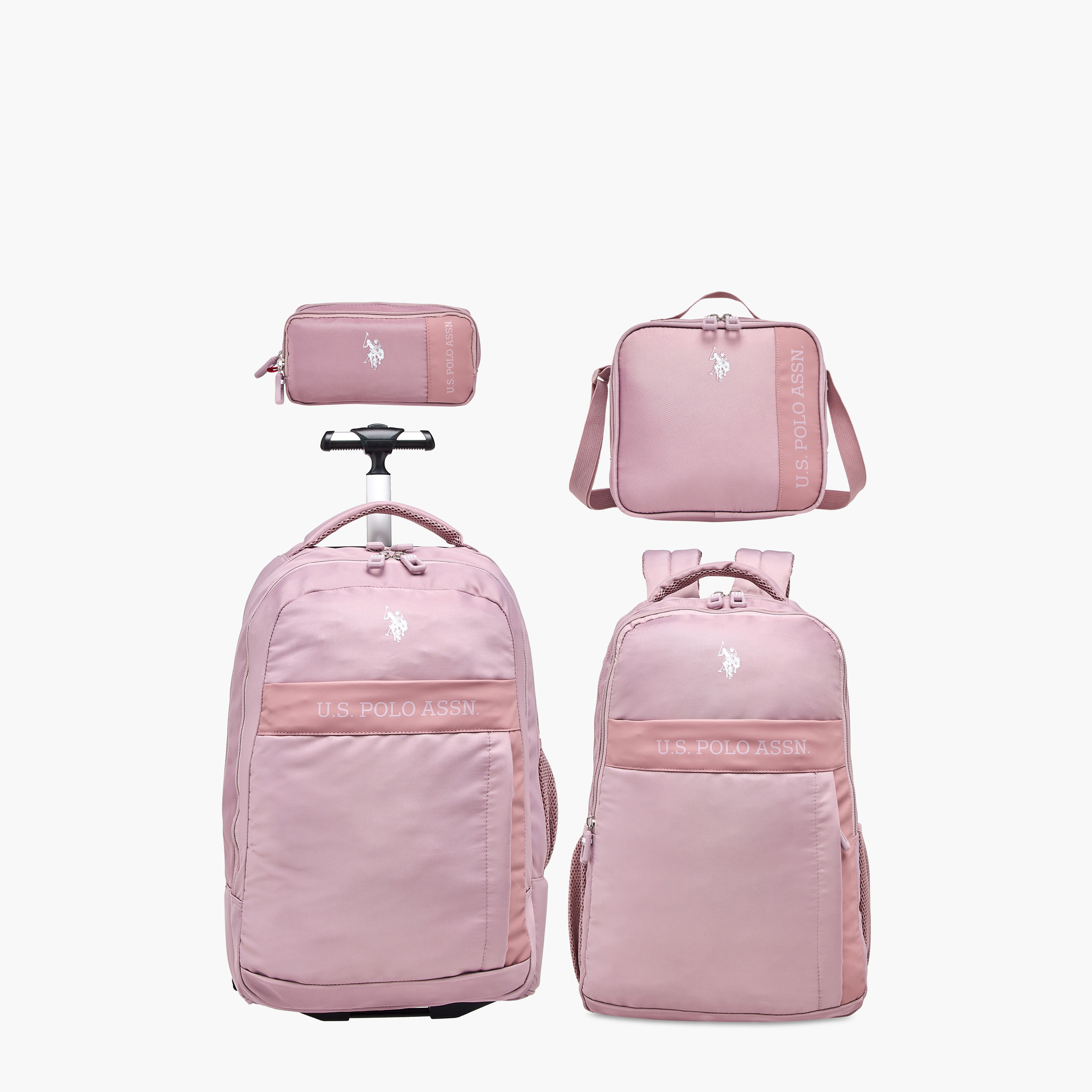 バッグ Polo Shop US POLO ASSN. Solid 18-inch Backpack with Adjustable