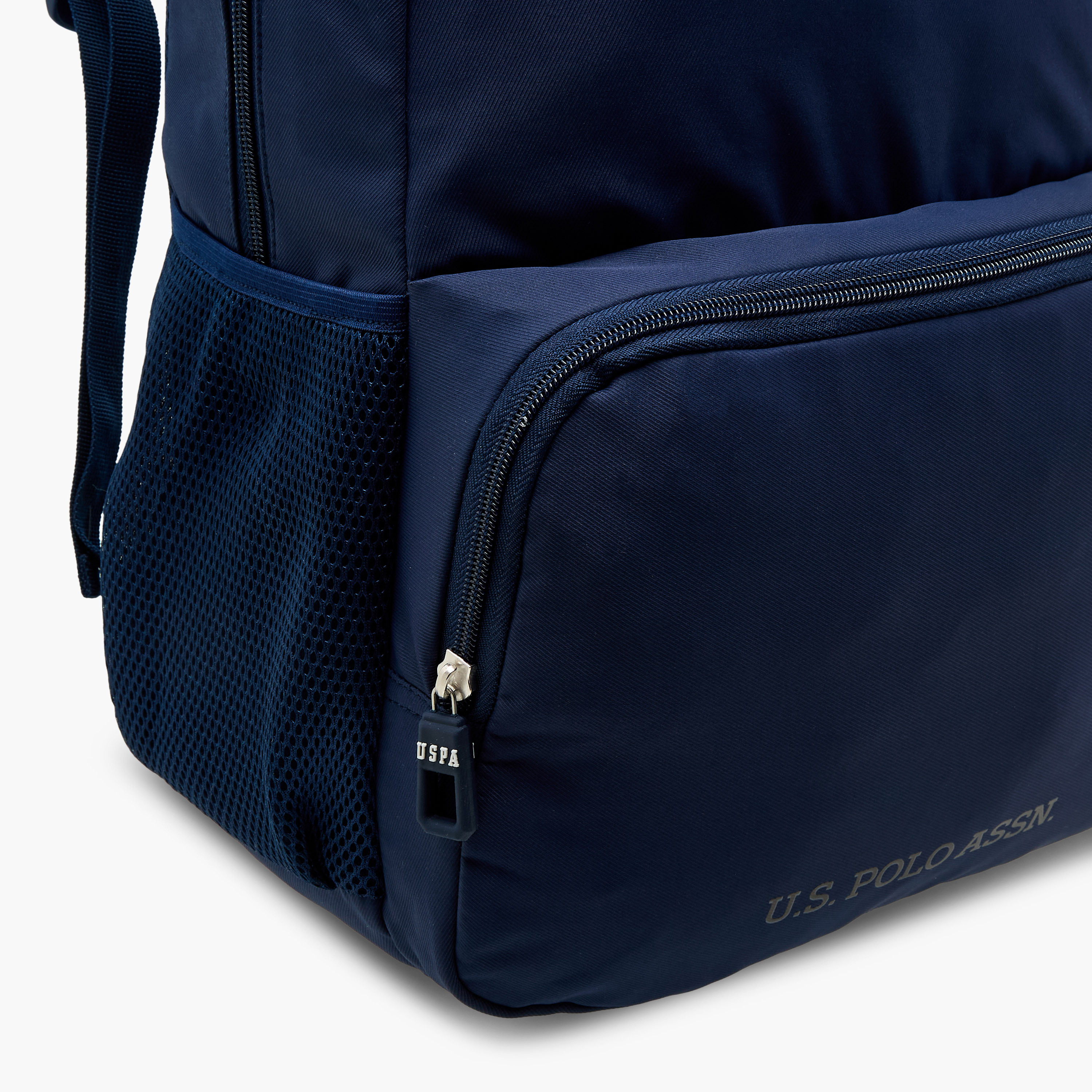 Buy US POLO ASSN. Solid 18-inch Backpack with Adjustable Straps and Zip ...
