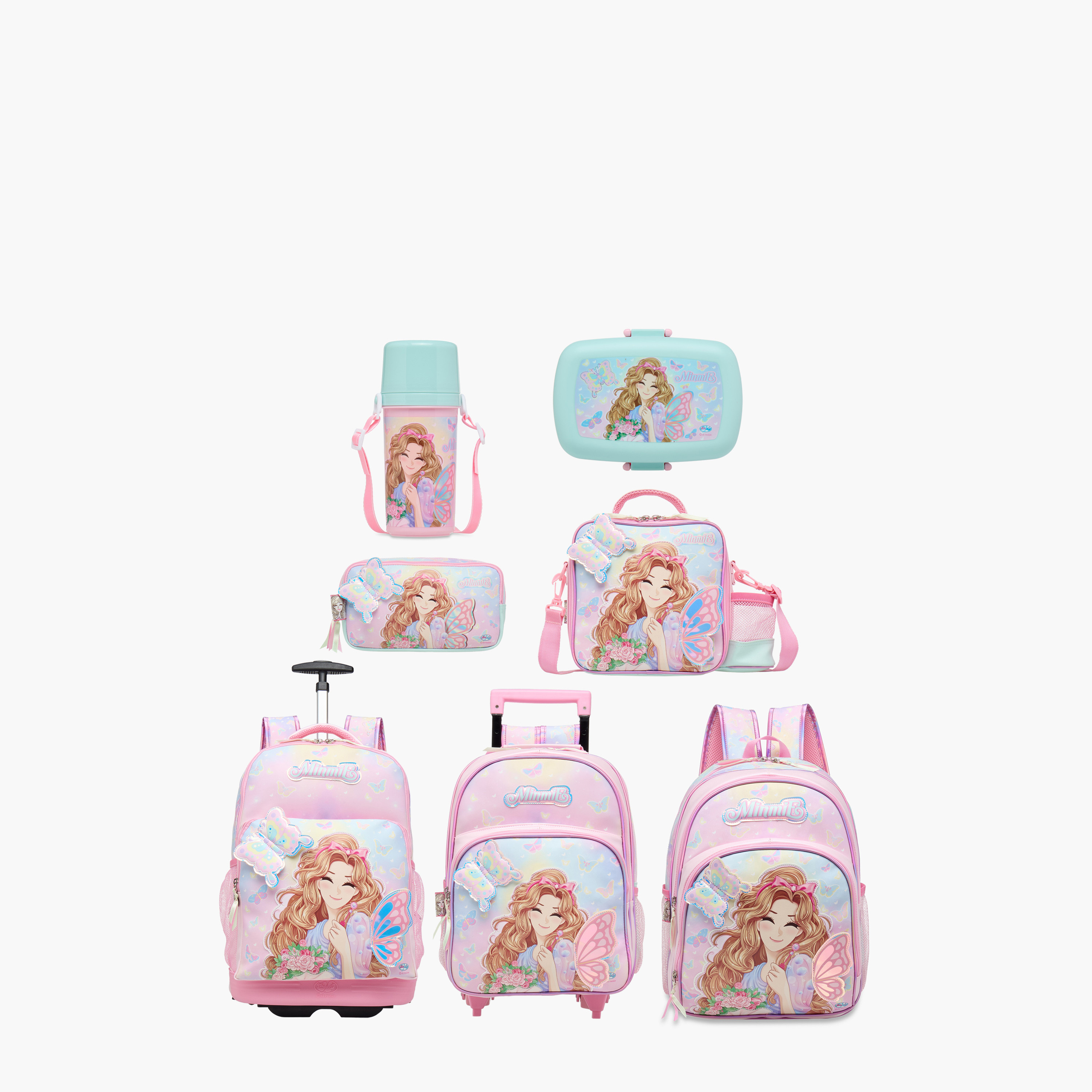 Minmie Graphic Print 16-inch Backpack with Adjustable Shoulder Straps - 31x15x41 cms-promo_LS20_OMN-image-10