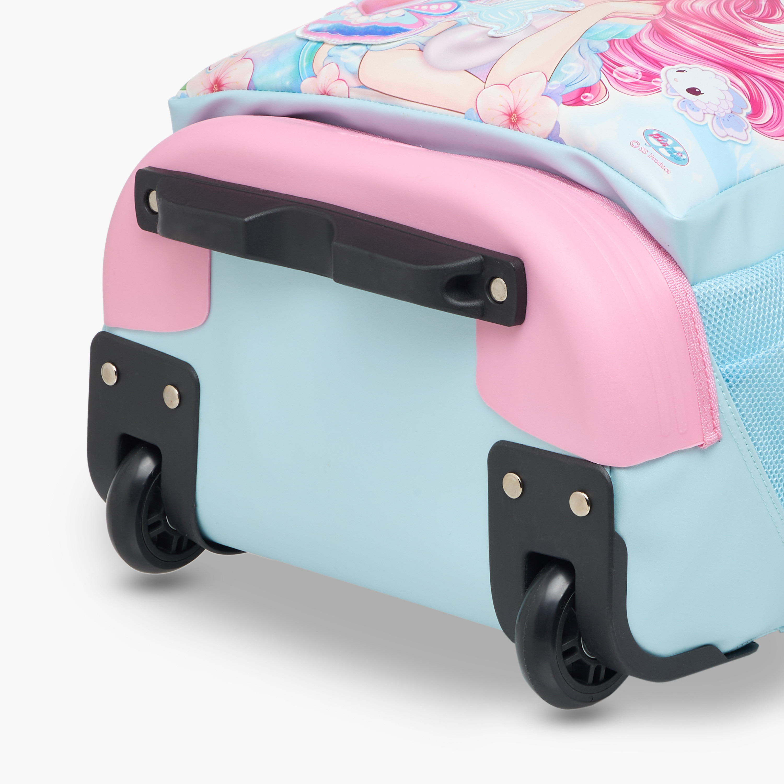 Minmie Mermaid Trolley Bag for Girls 5-8 Years with Retractable Handle – 18 inches-promo_LS20_OMN-image-12