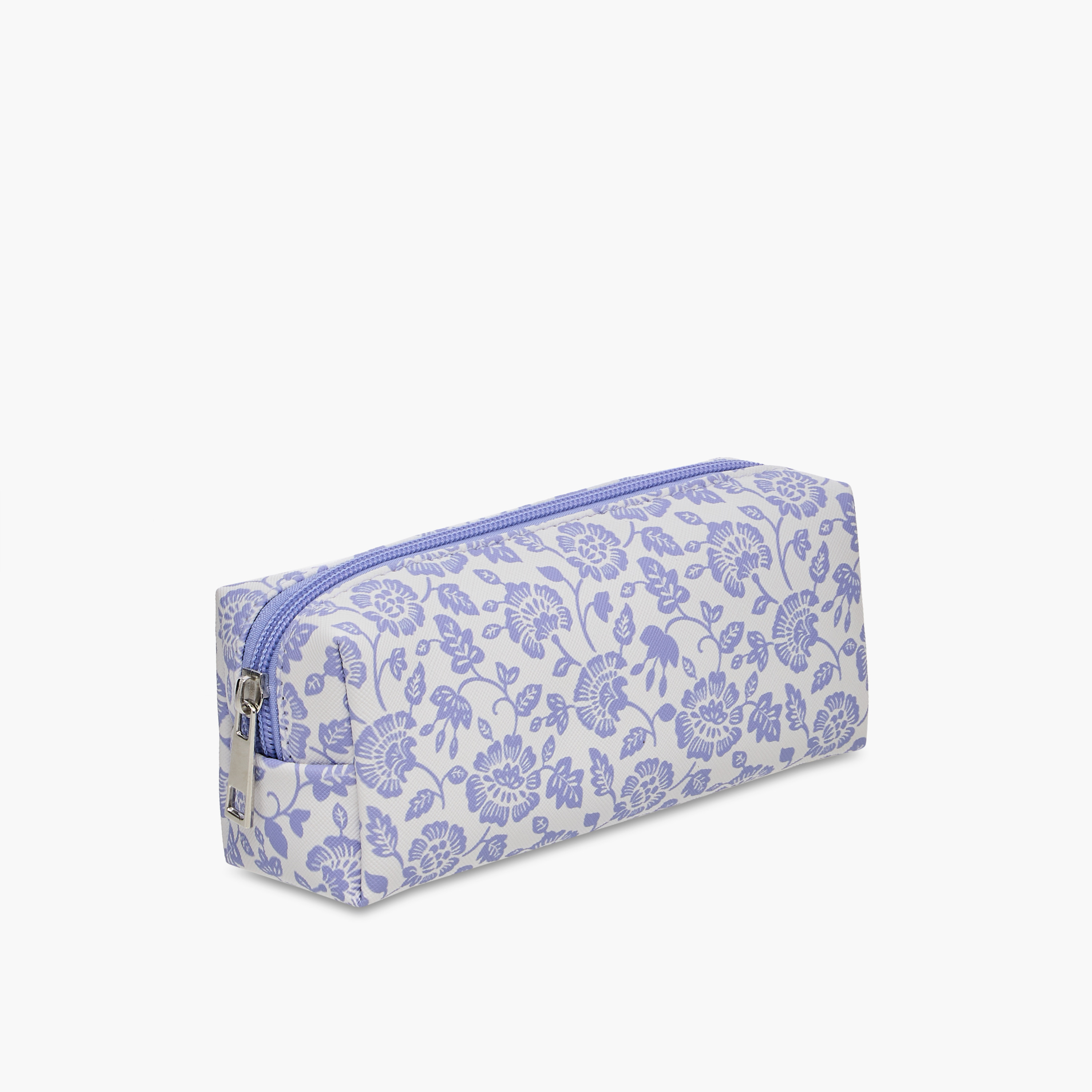 Floral Print 4-Piece Cosmetic Bag Set-beautyandpersonalcare-makeup-brushesandaccessories-makeuppouches-image-6