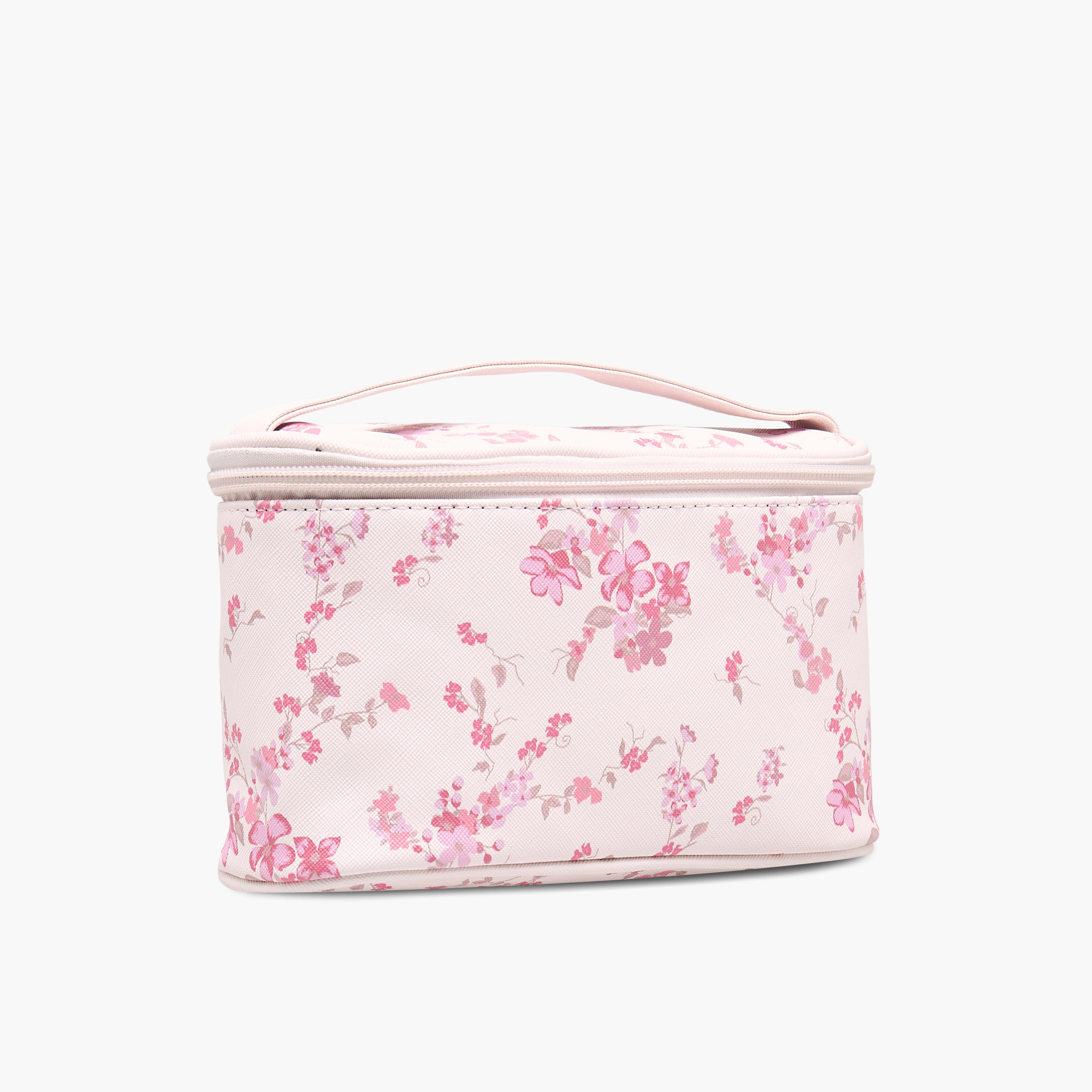 Floral Print 4-Piece Cosmetic Bag Set-beautyandpersonalcare-makeup-brushesandaccessories-makeuppouches-image-7