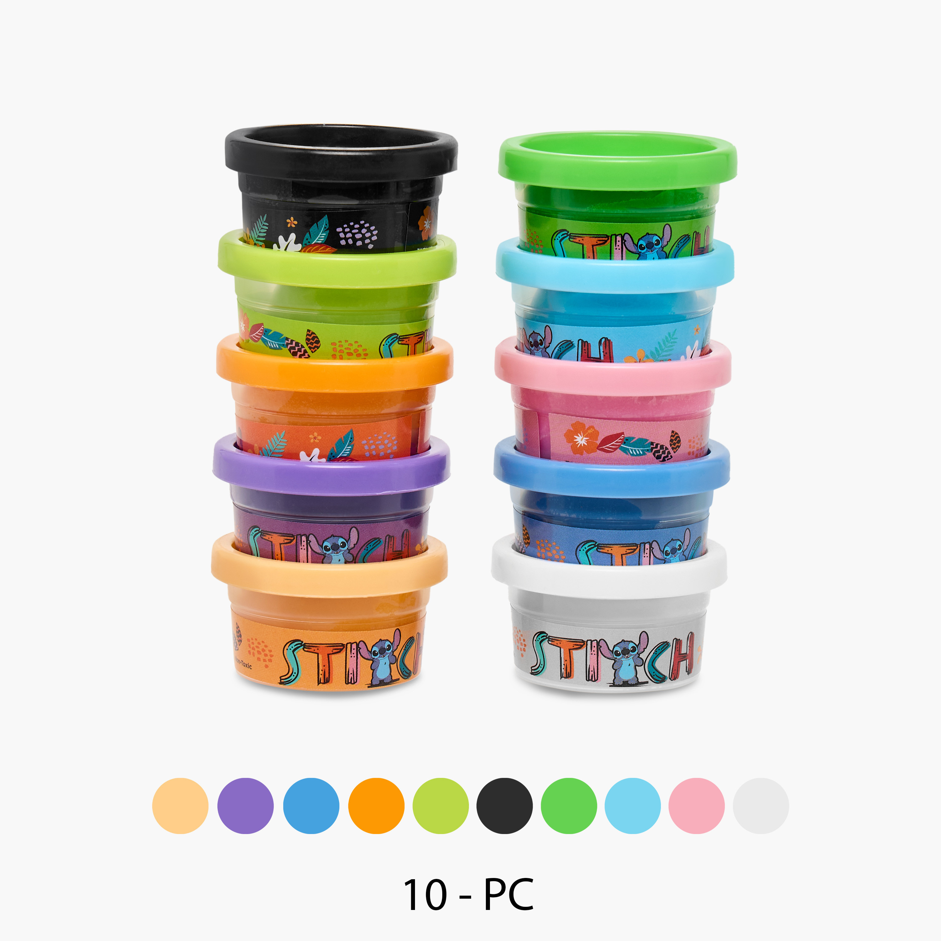 Disney 10-Piece Stitch Dough Set-toys-educational-doughtoys-image-1